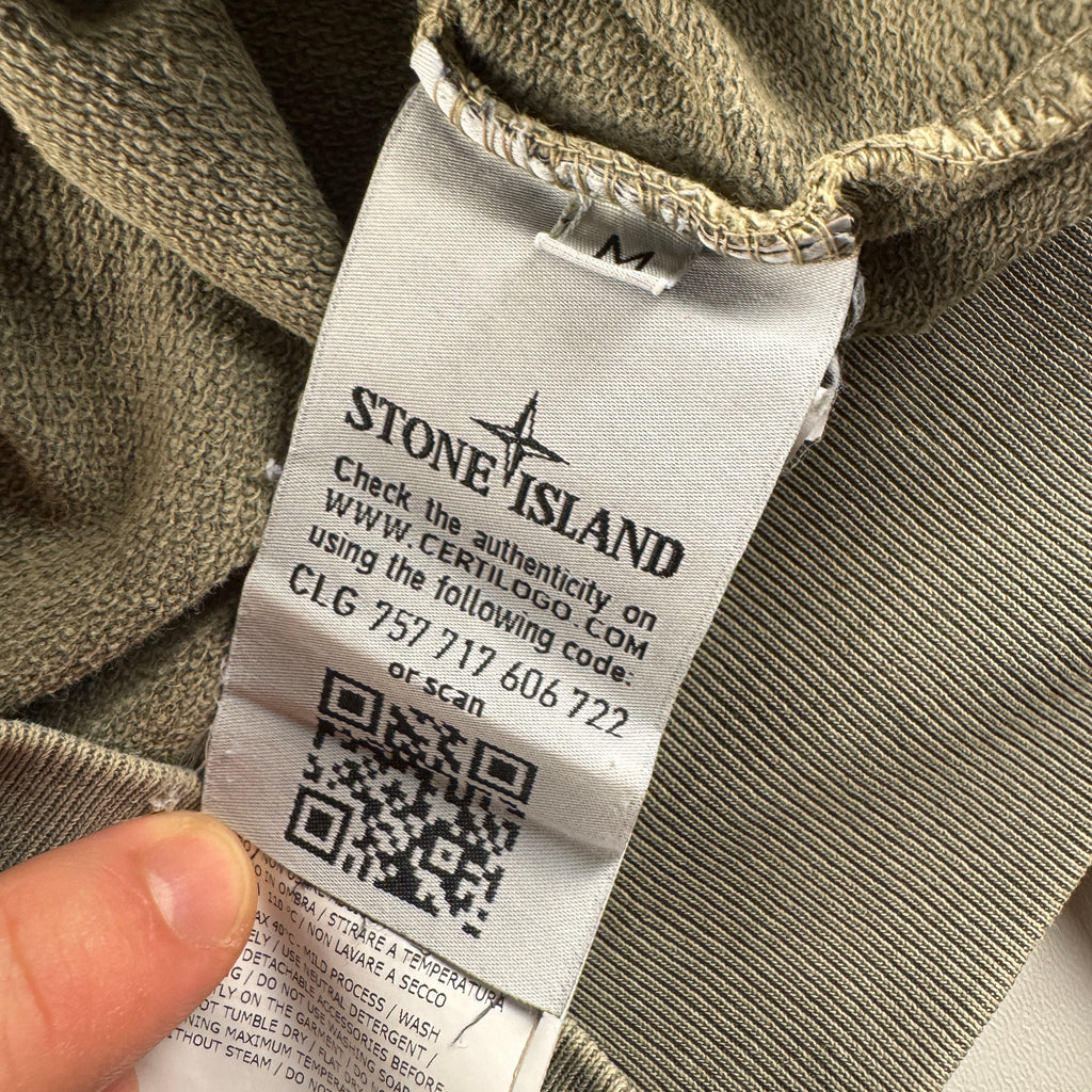 Stone Island Green Hoodie (M)