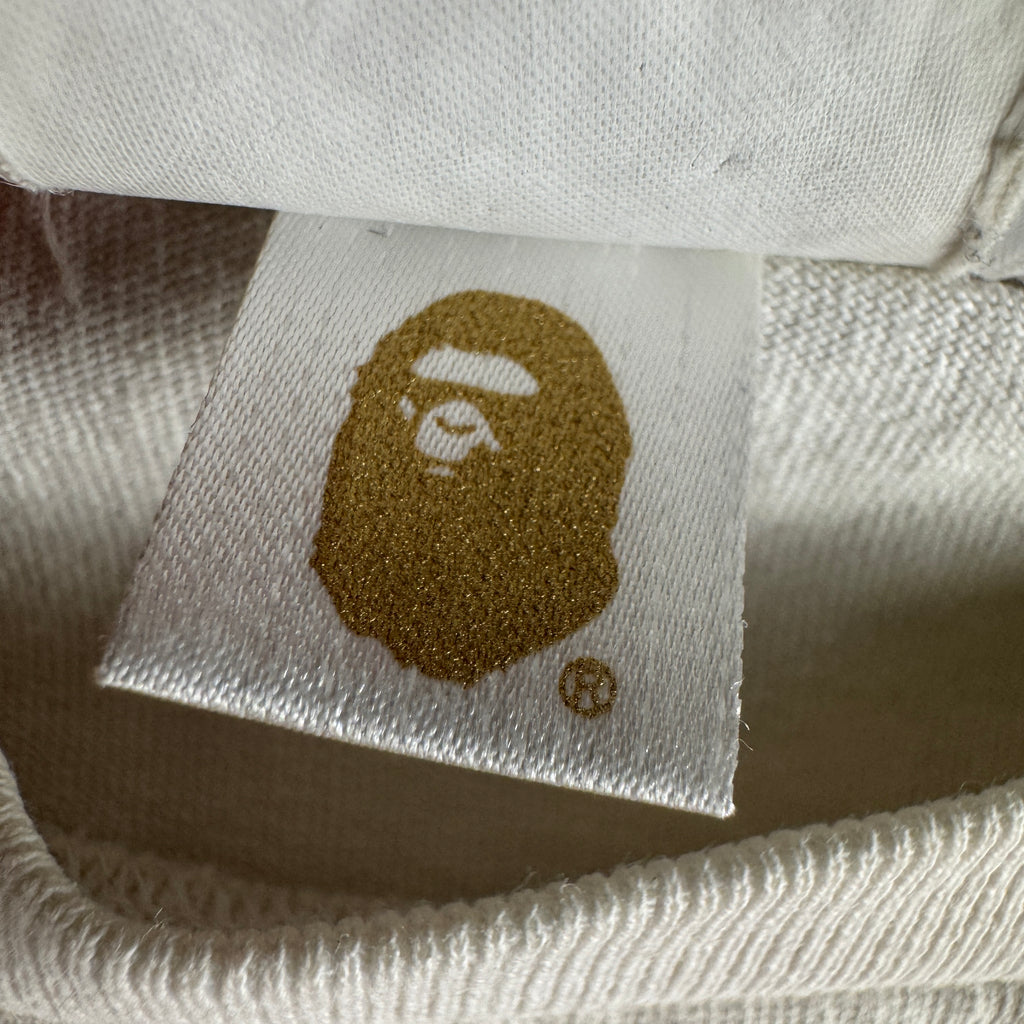 BAPE Red Big Head Camo White Tee (2XL)