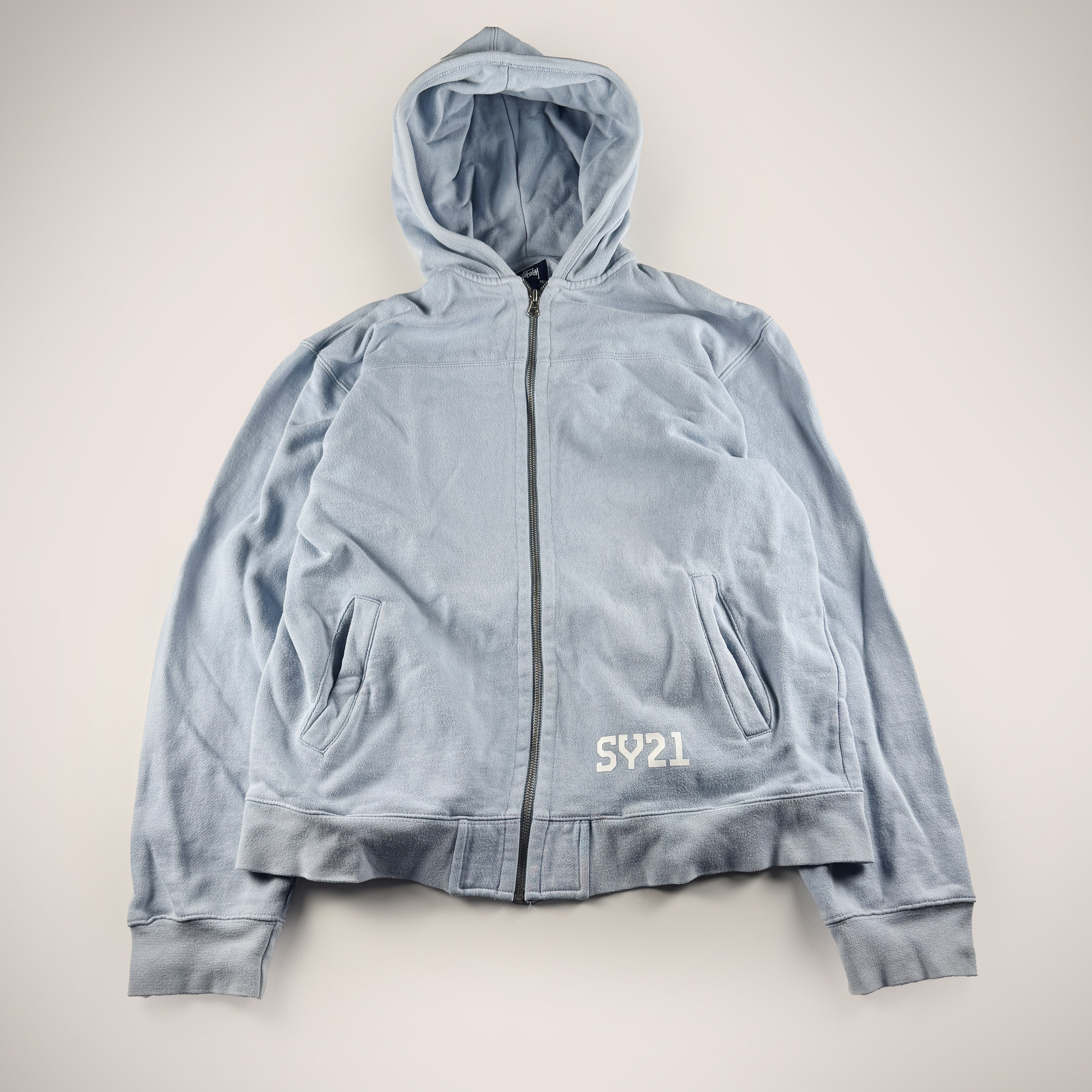 Stussy SY21 Vintage Blue Hoodie (L)