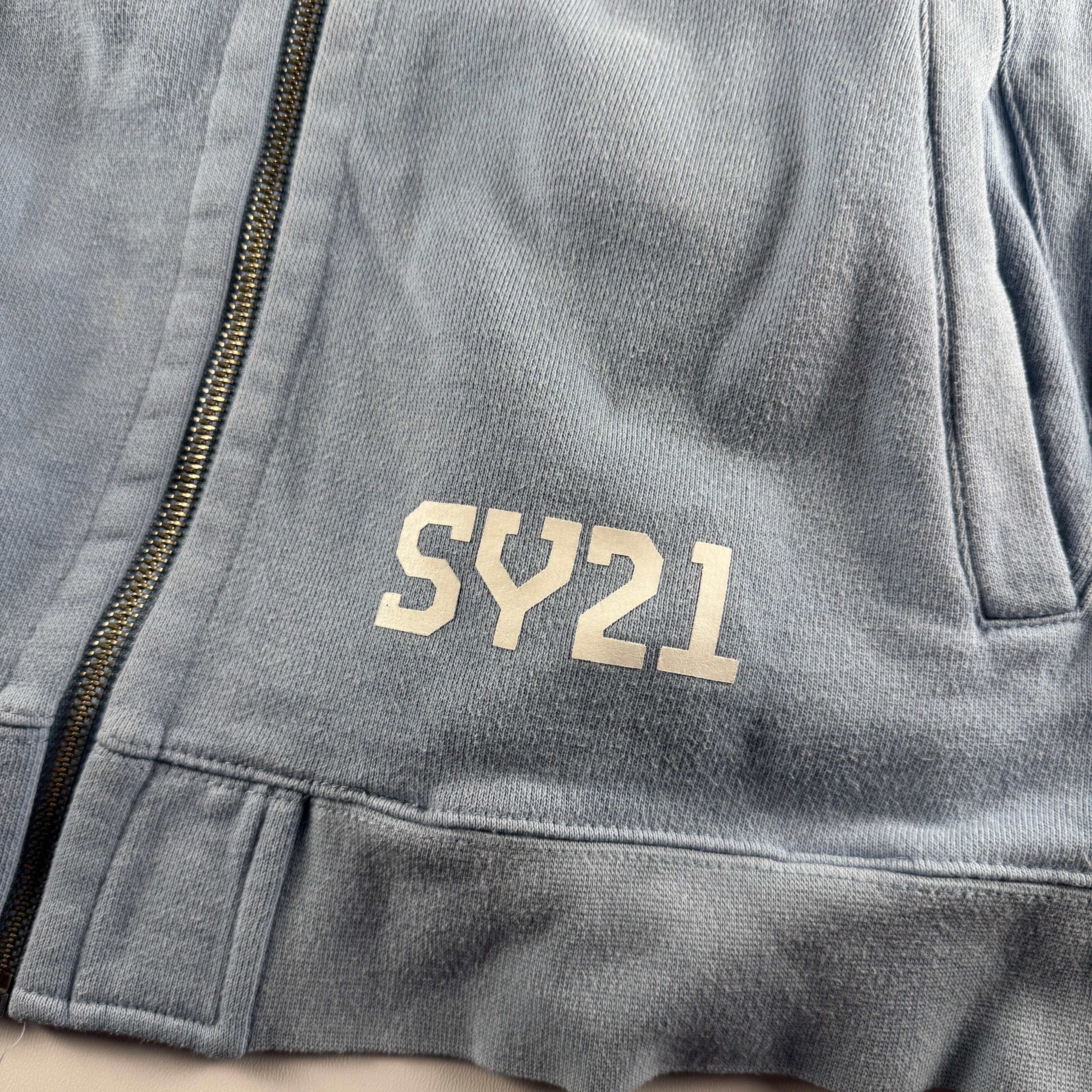 Stussy SY21 Vintage Blue Hoodie (L)