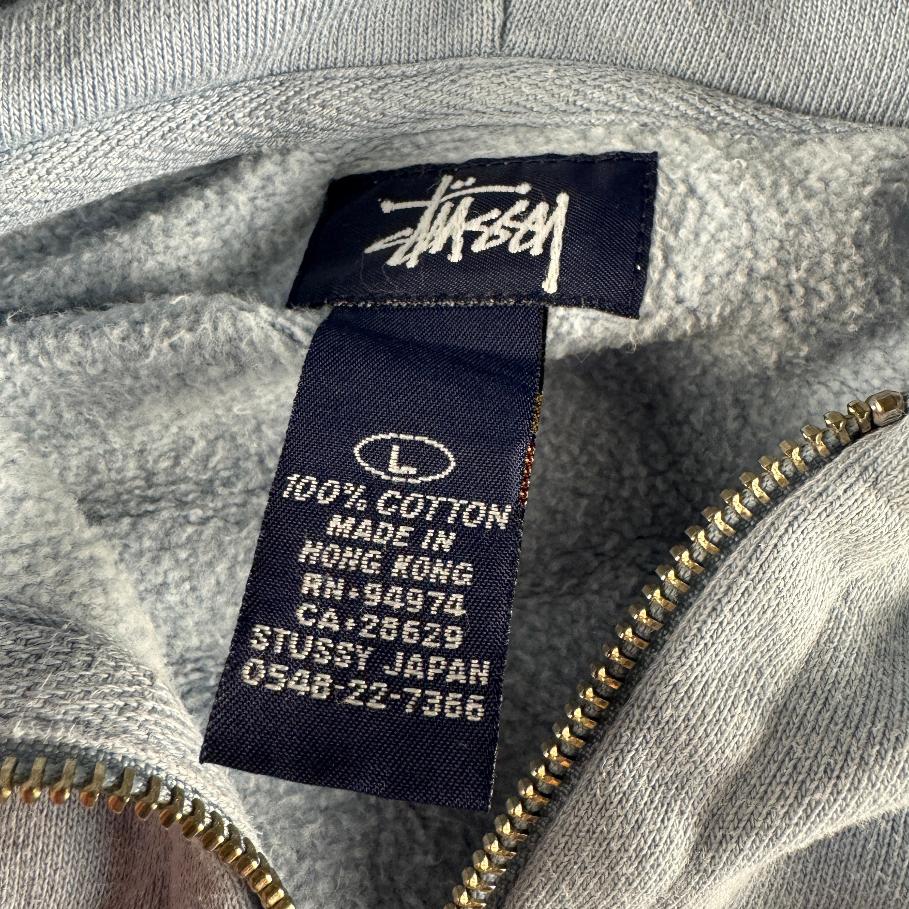 Stussy SY21 Vintage Blue Hoodie (L)