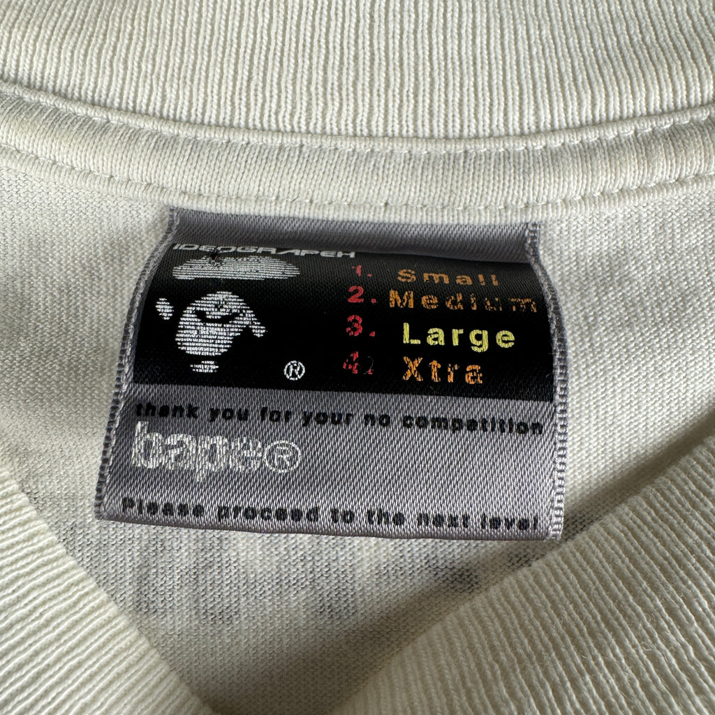 BAPE x Kaws Face White Tee (L)