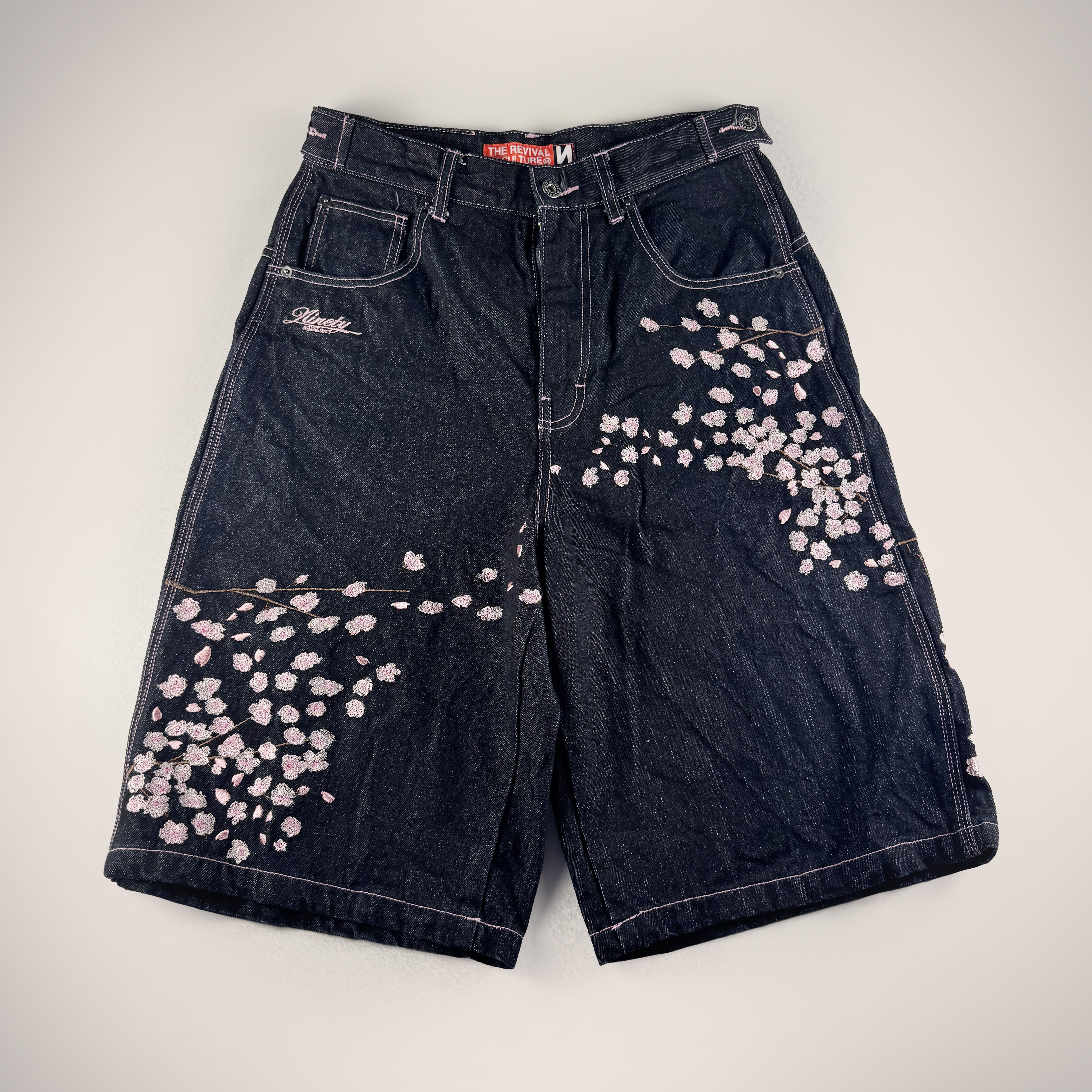 9090 Cherry Blossom Sakura Blue Short (M)