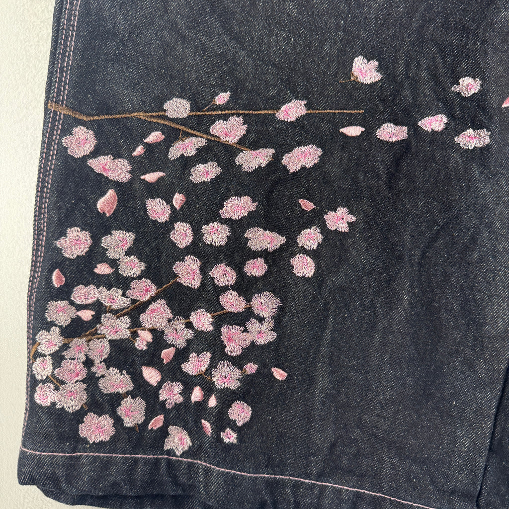 9090 Cherry Blossom Sakura Blue Short (M)