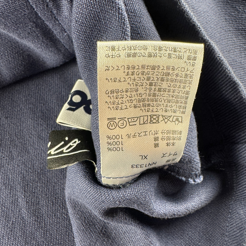 9090 x MIO Leopard Blue Coverall Jacket (XL)