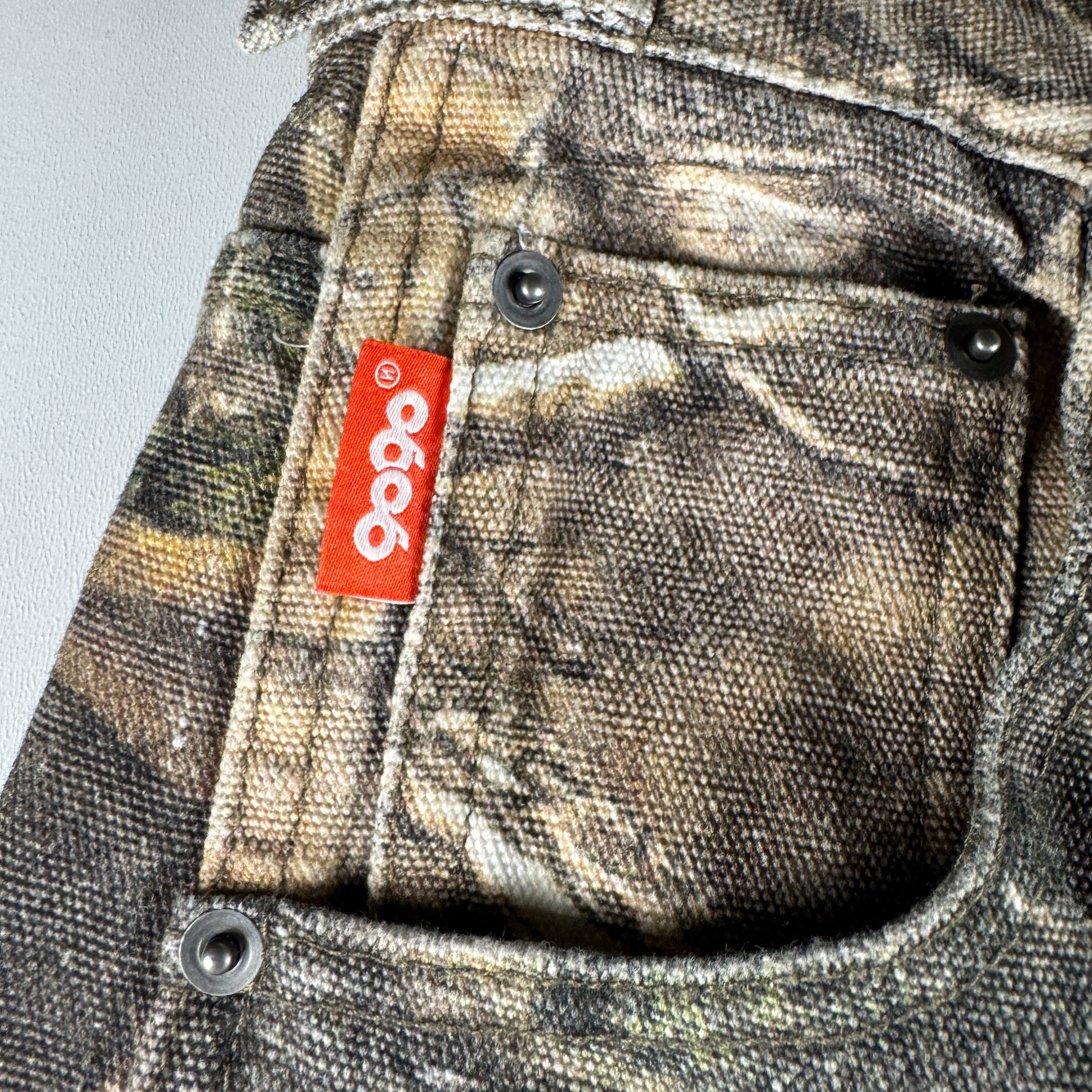 9090 Painted OG Logo Realtree Balloon Pants (M)