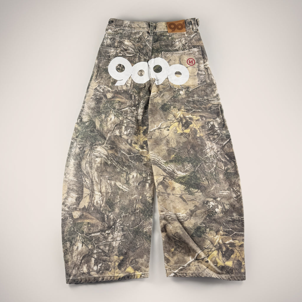 9090 Painted OG Logo Realtree Balloon Pants (M)