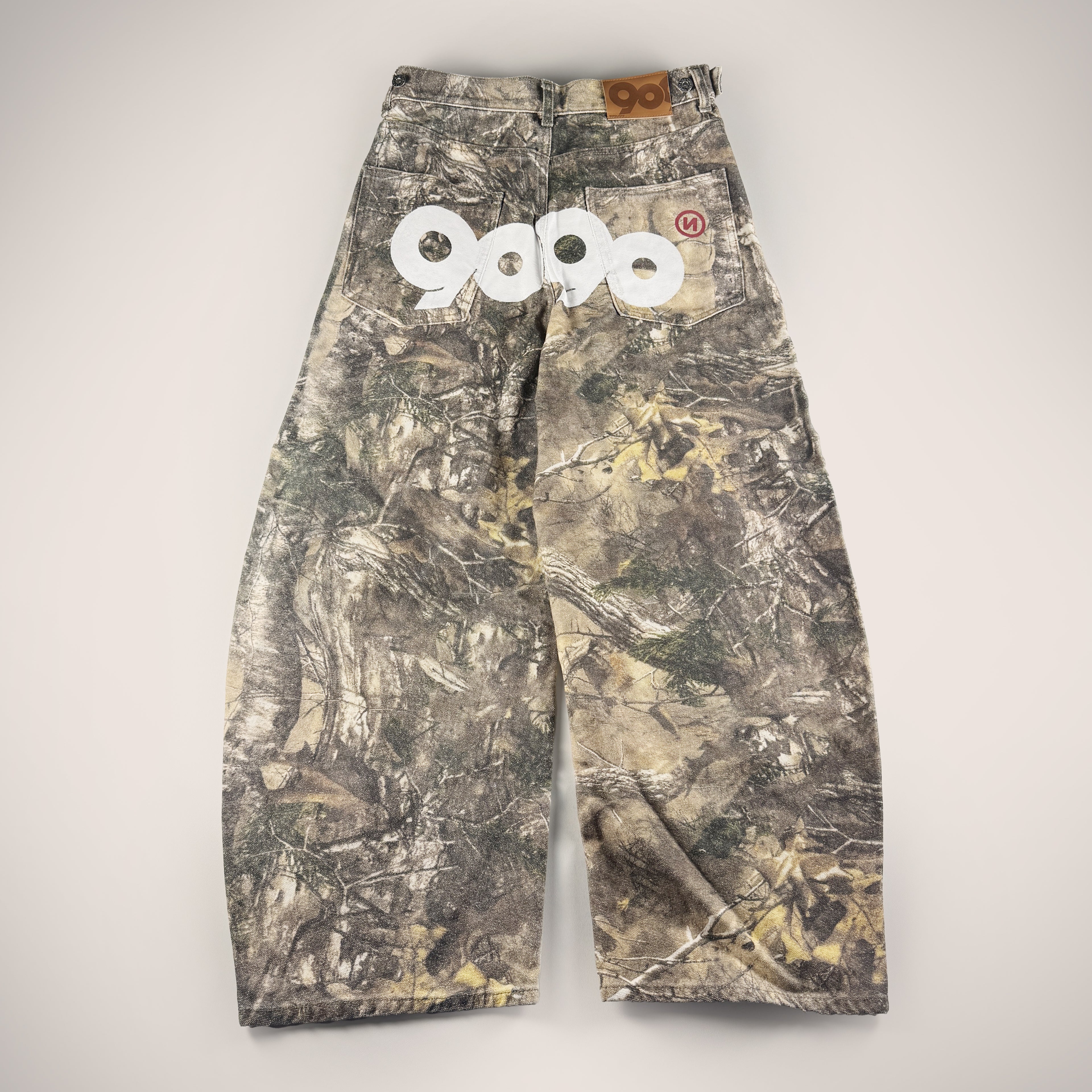 9090 Painted OG Logo Realtree Balloon Pants (M)