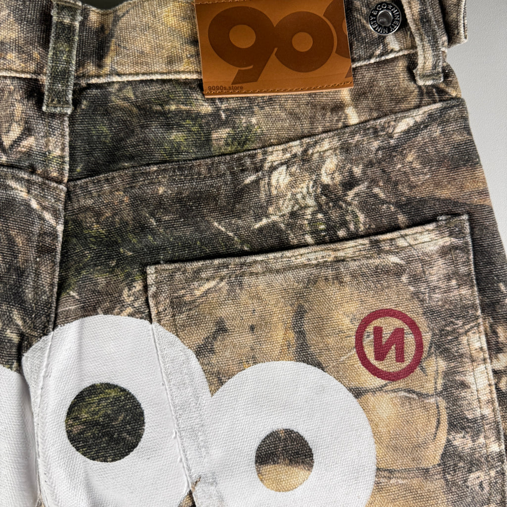 9090 Painted OG Logo Realtree Balloon Pants (M)