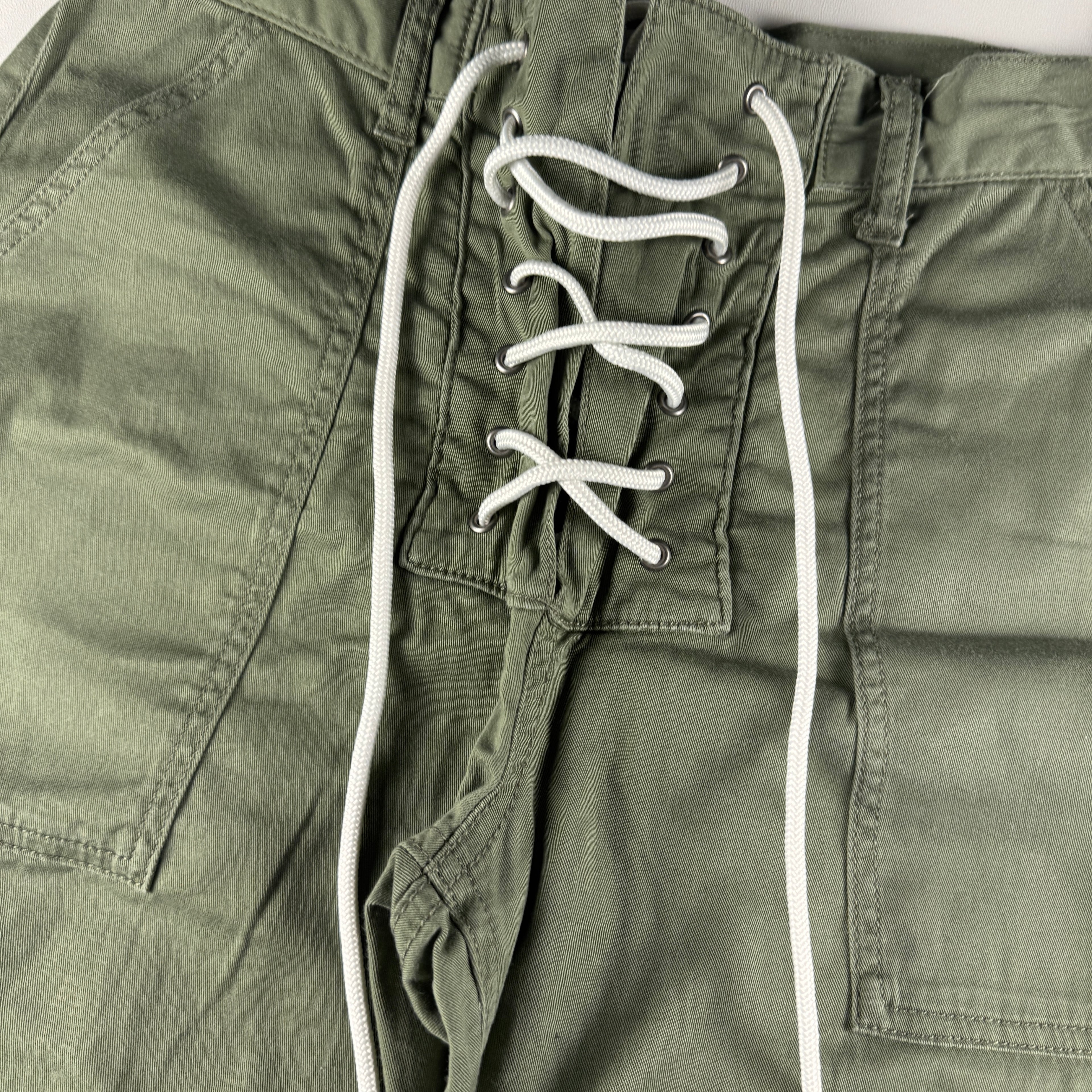 Atmos Pink x Just A Noon Lace Green Work Pants (S)