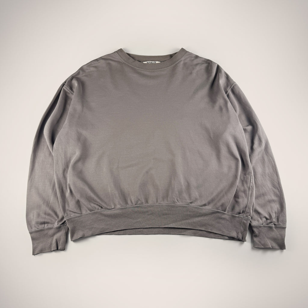 Auralee Grey Baggy Sweater (1)