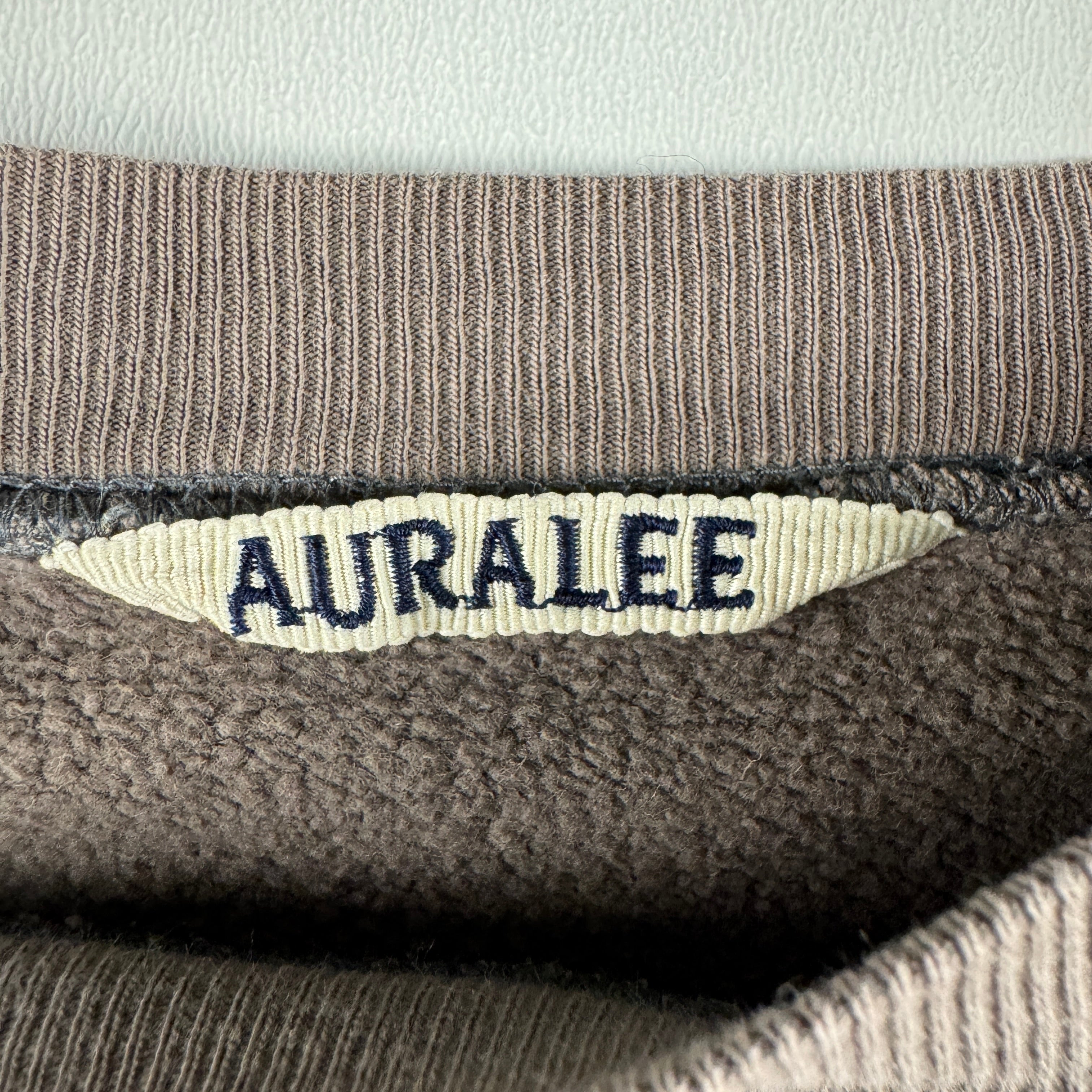 Auralee Grey Baggy Sweater (1)