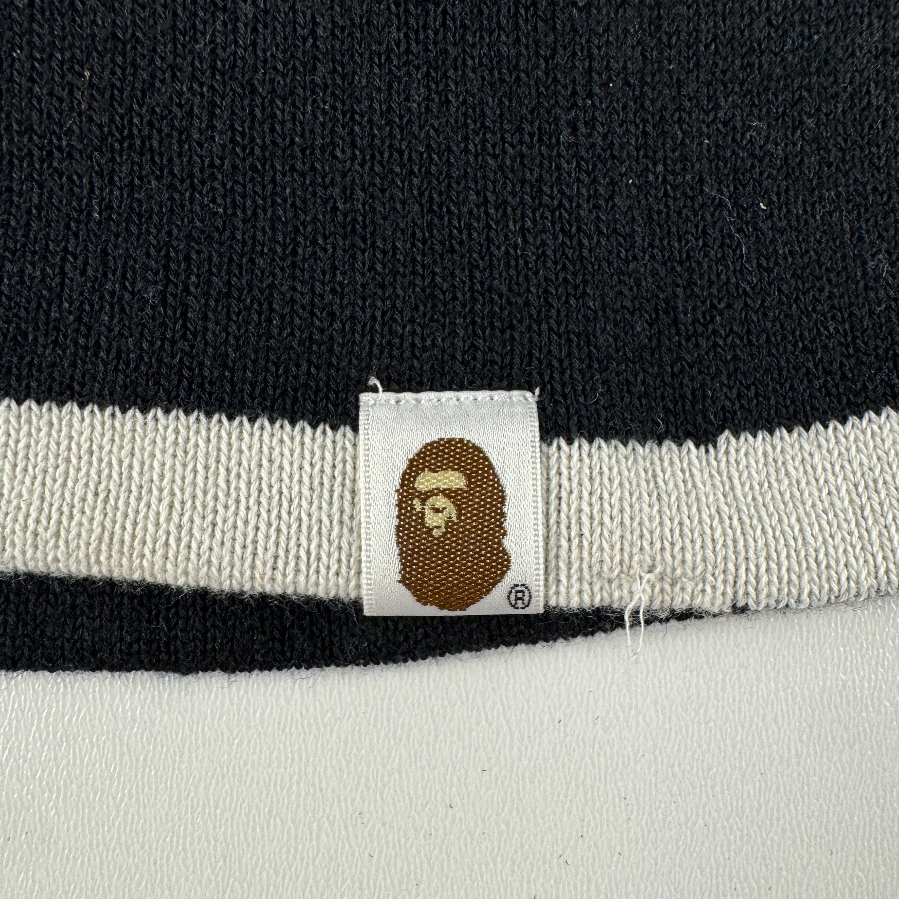 BAPE Black Mad Face Beanie (OS)