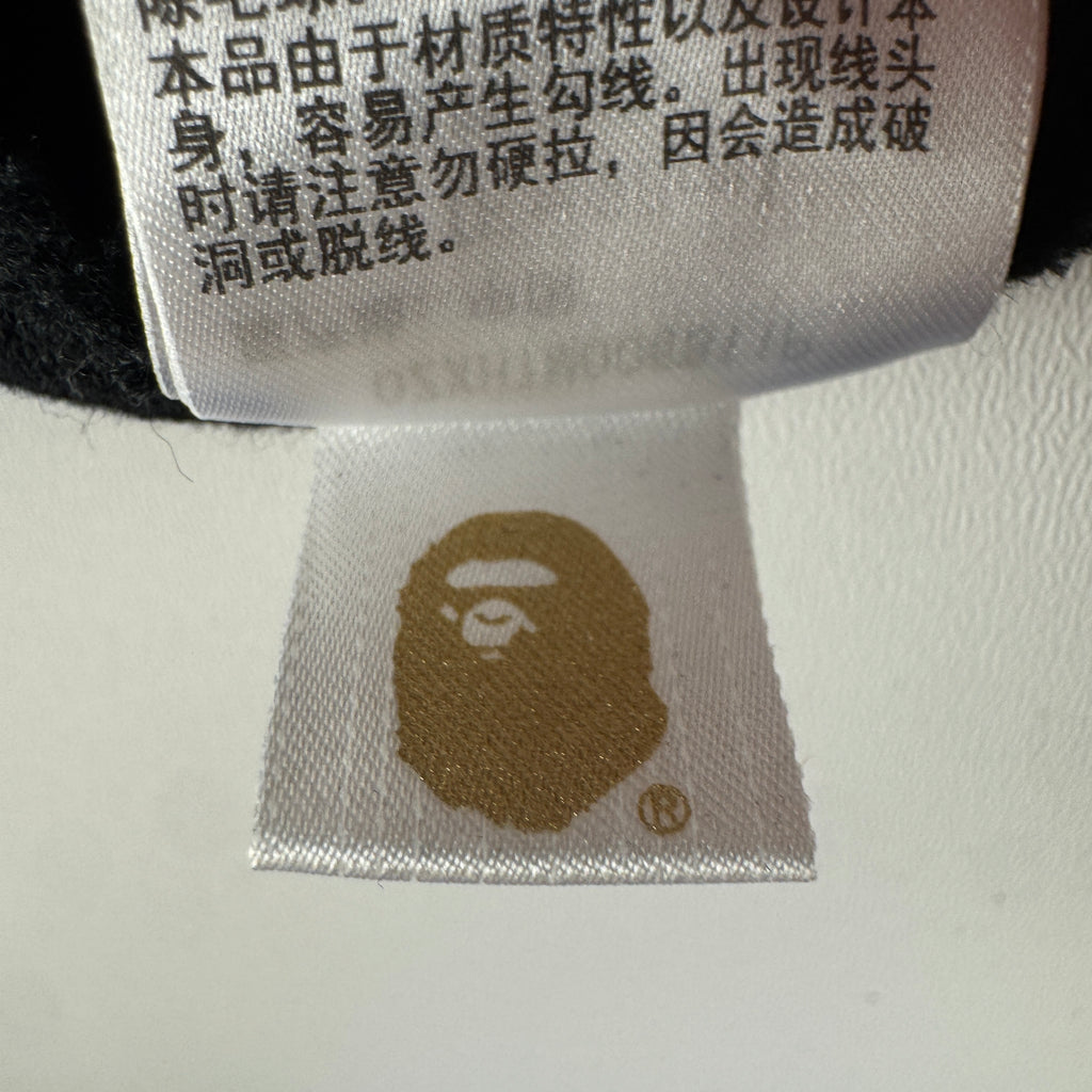BAPE Black Mad Face Beanie (OS)