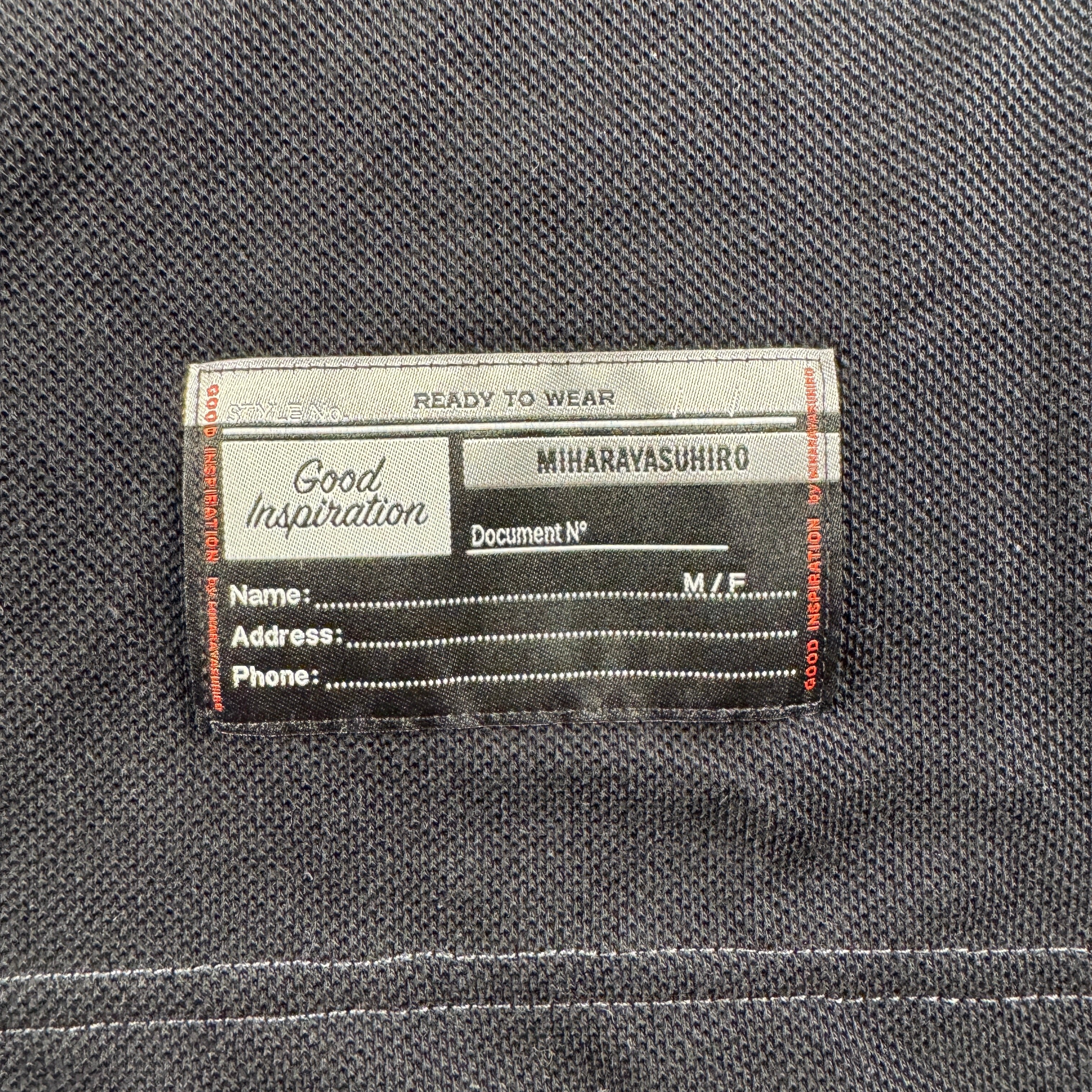 GU x Mihara Yasuhiro Grey Polo (L)