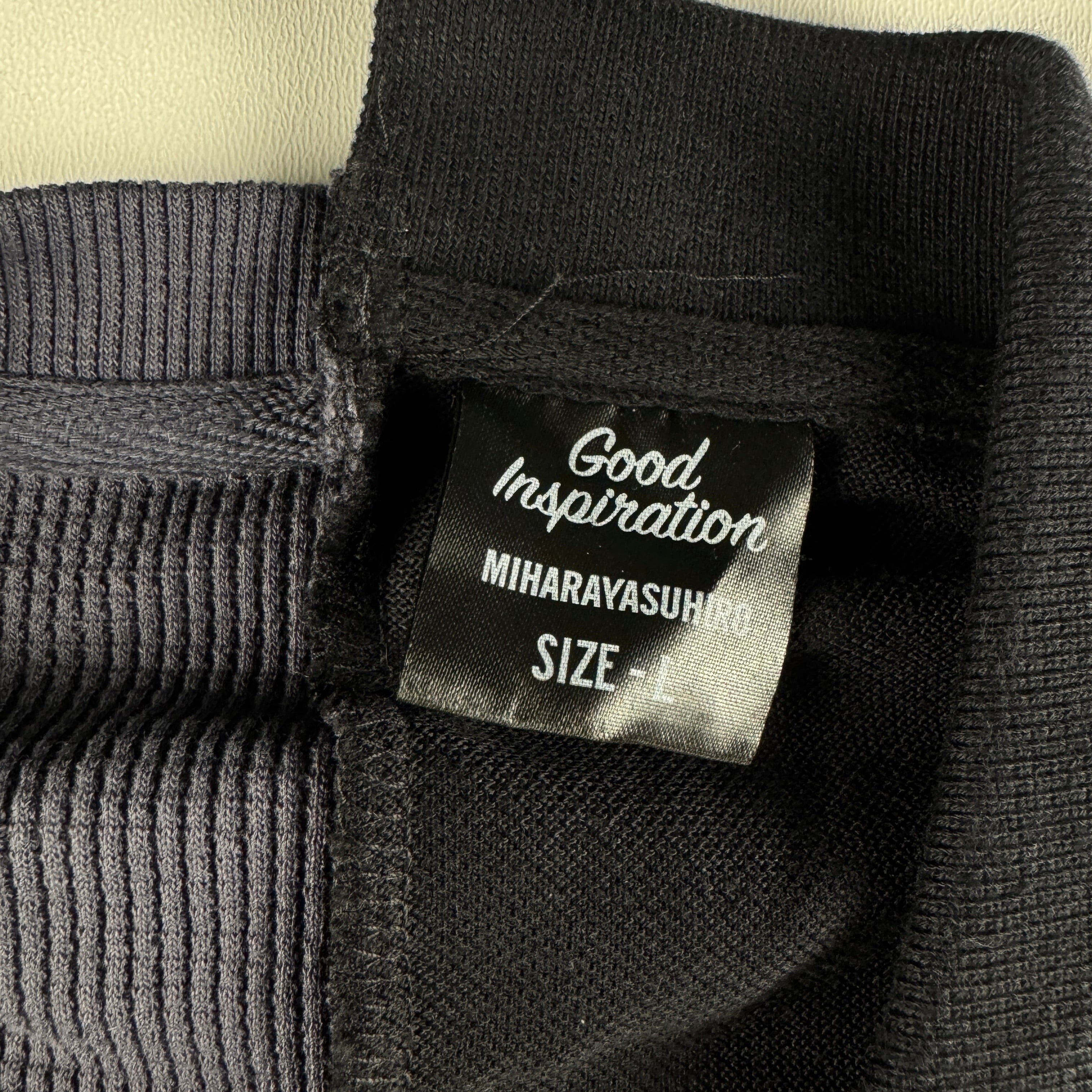GU x Mihara Yasuhiro Grey Polo (L)