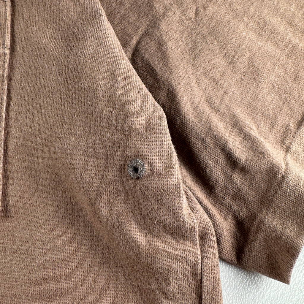 Auralee Stand-Up Brown Pocket Heavy Tee (5)