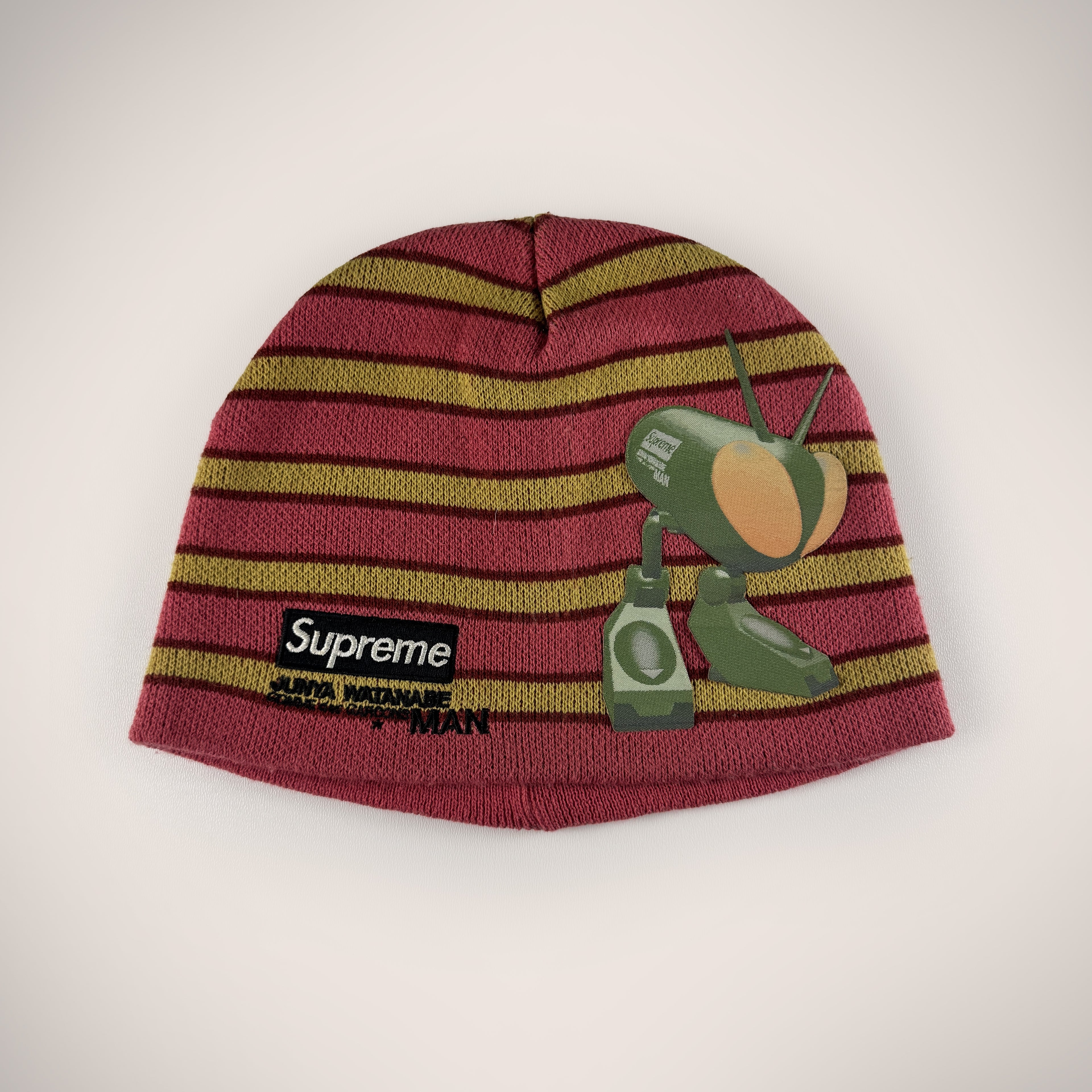 Supreme x Junya Watanabe CDG MAN Striped Beanie