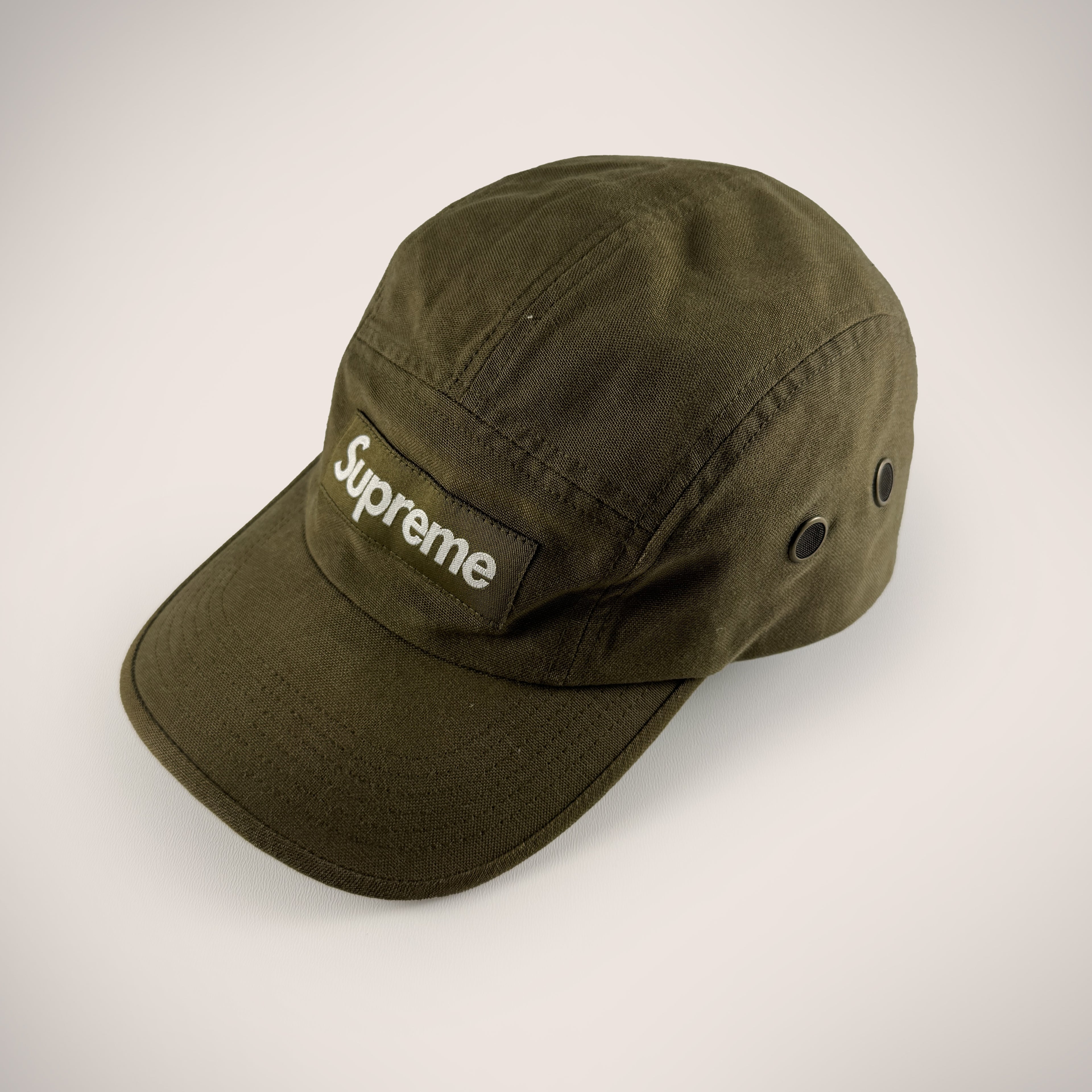 Supreme Snap Pocket Camp Cap Olive (One Size)
