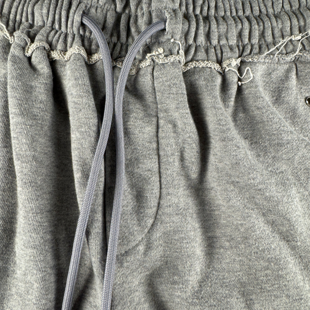COLN Studded and Fringed Fleece Grey Short (OS)