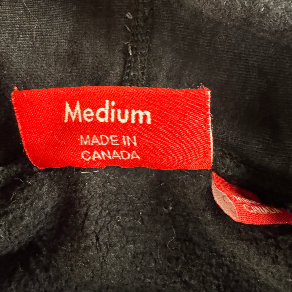 Supreme Cross Box Logo Black Hoodie (M)