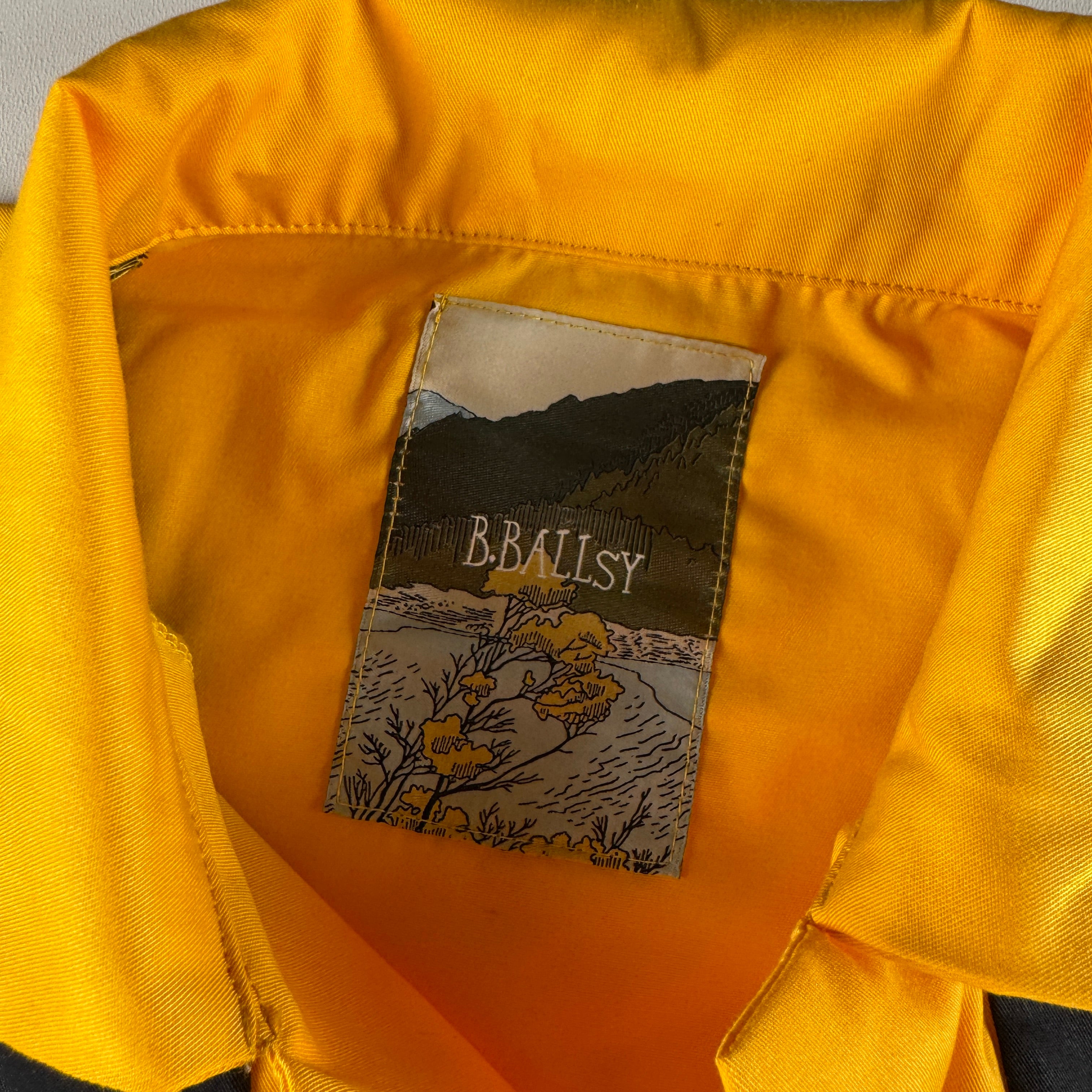 B.Ballsy Yellow S/S Shirt (One Size)