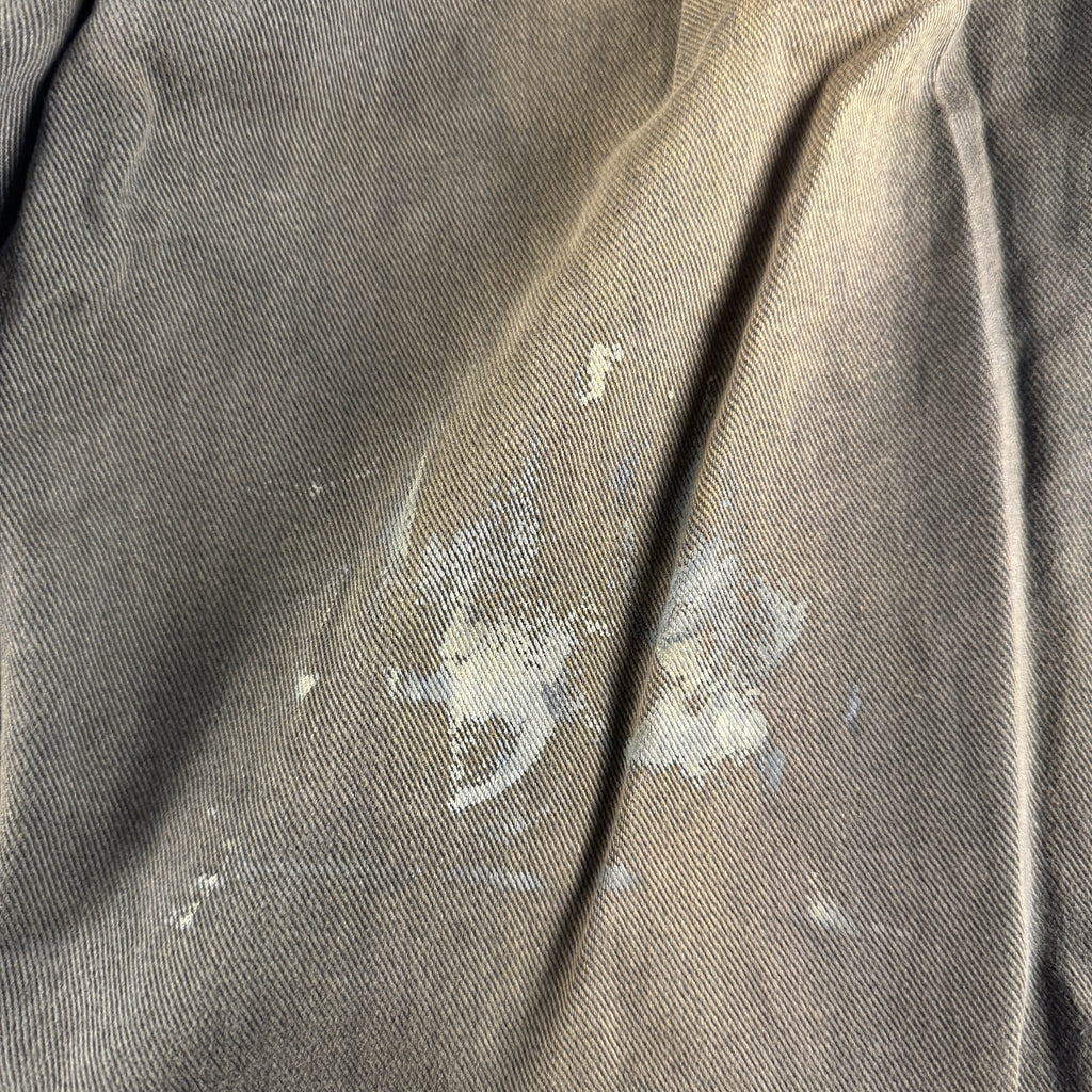 9090 Painted Distressed Grey Pants (L)