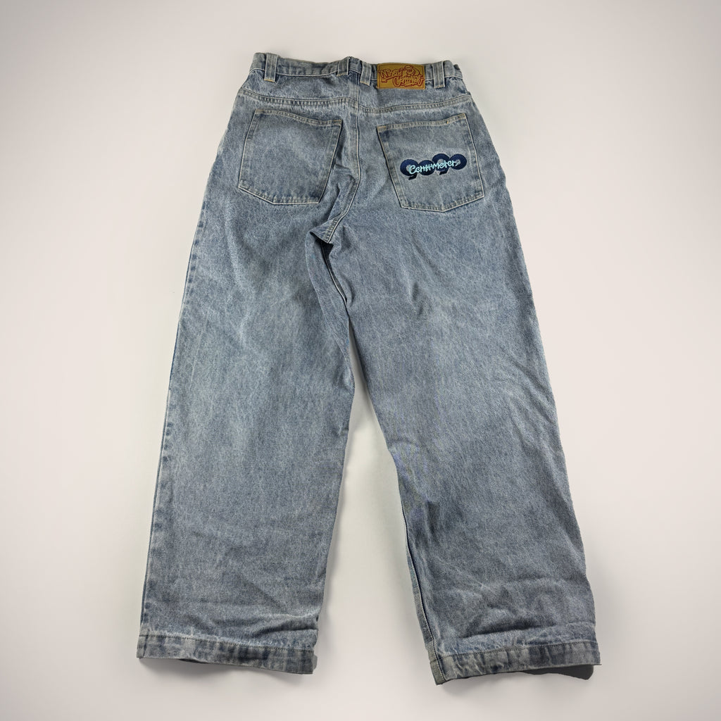 9090 x Centimeter Wide Pants (M)