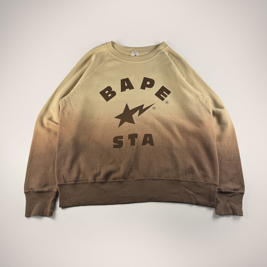 BAPE Sta Gradient Brown Sweater (M)