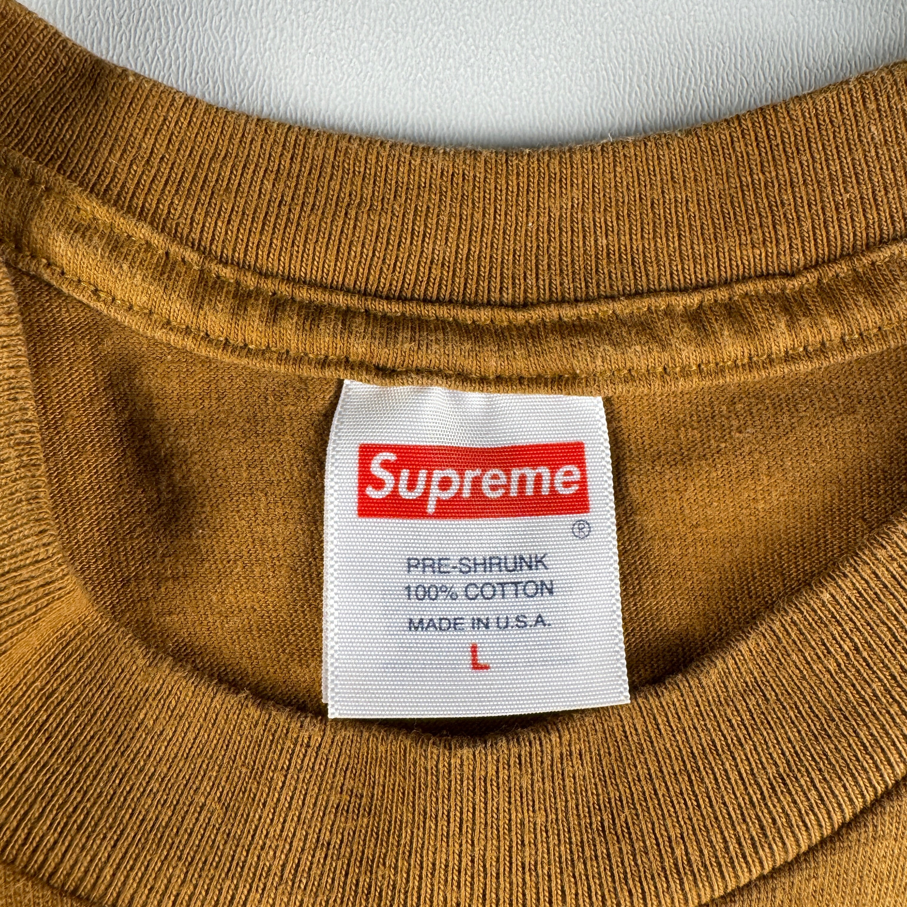 Supreme Pound Brown Tee (L)