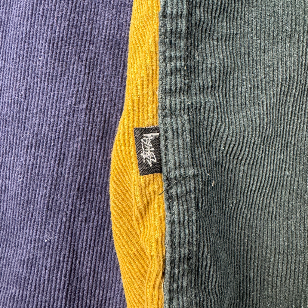 Stussy Corduroy Denim Mix L/S Shirt (M)