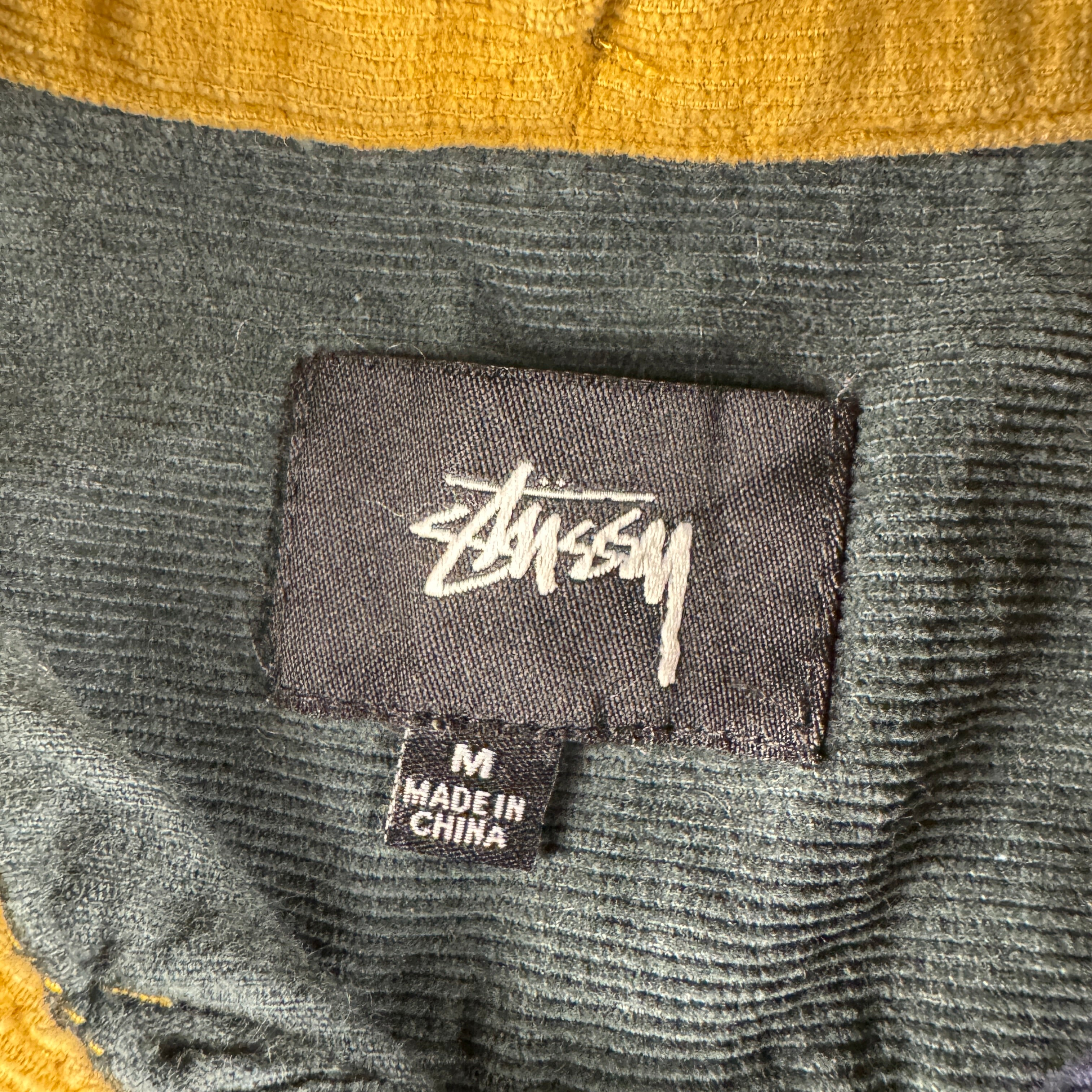 Stussy Corduroy Denim Mix L/S Shirt (M)