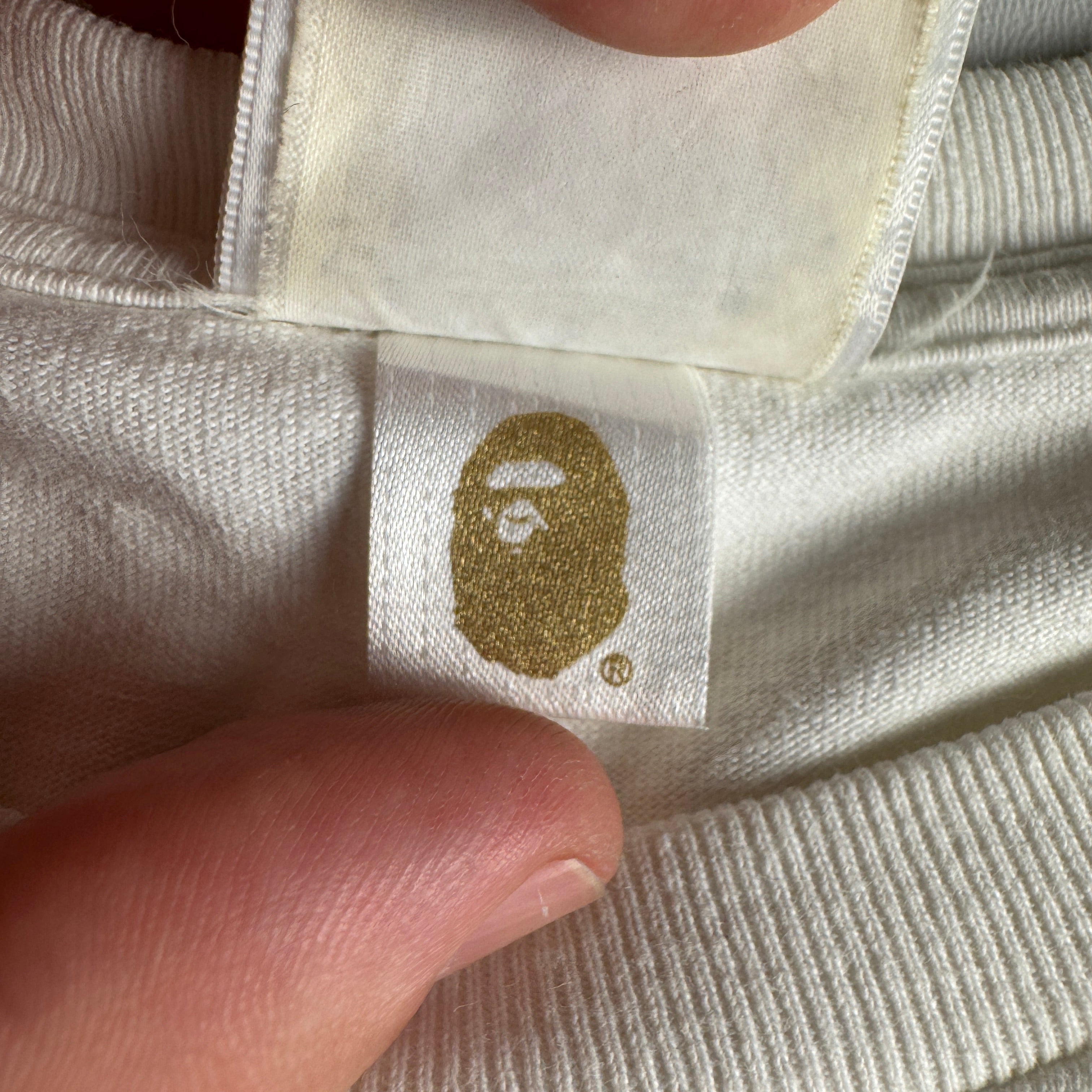 BAPE Camo College White Tee (XL)