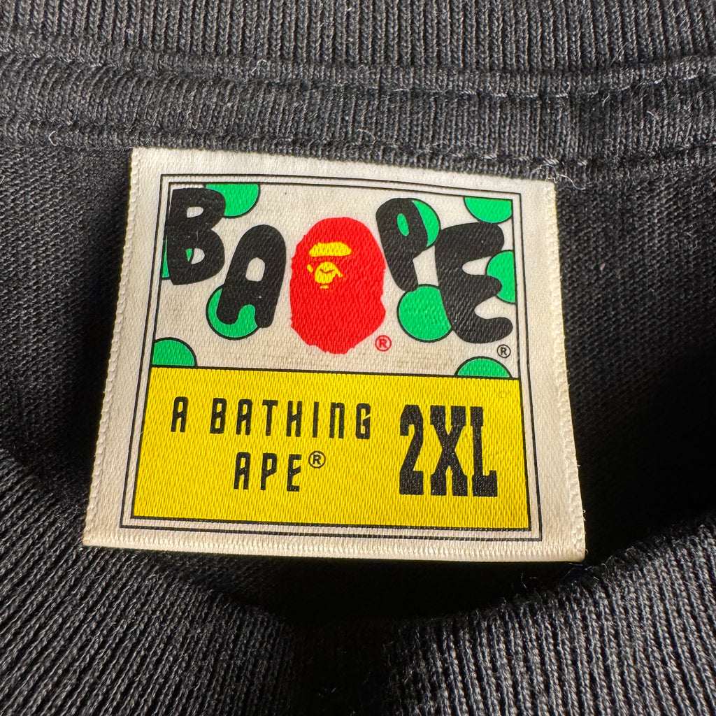 BAPE 25th Anniversary Baby Milo Black Tee (XXL)