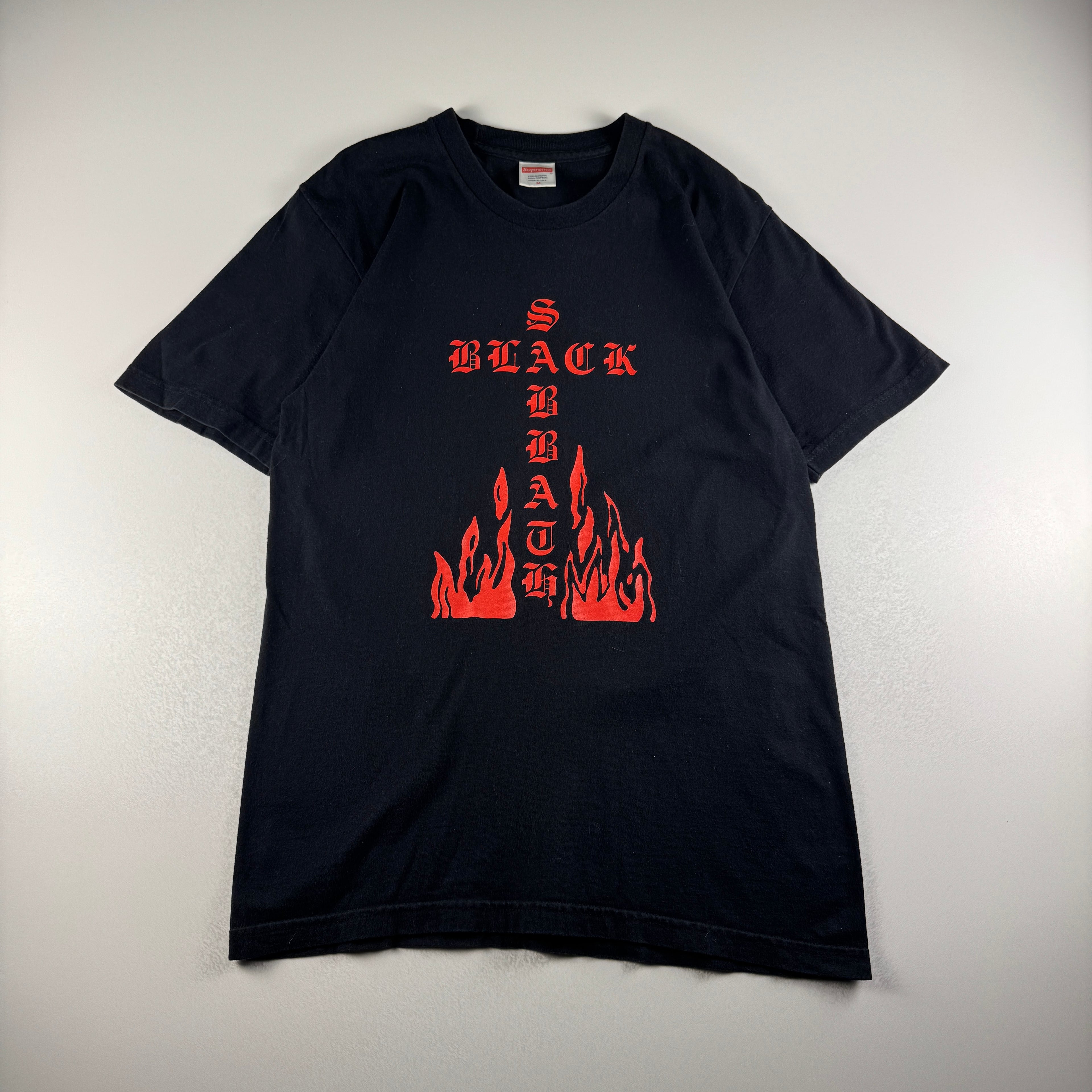 Supreme x Black Sabath Black Tee (M)