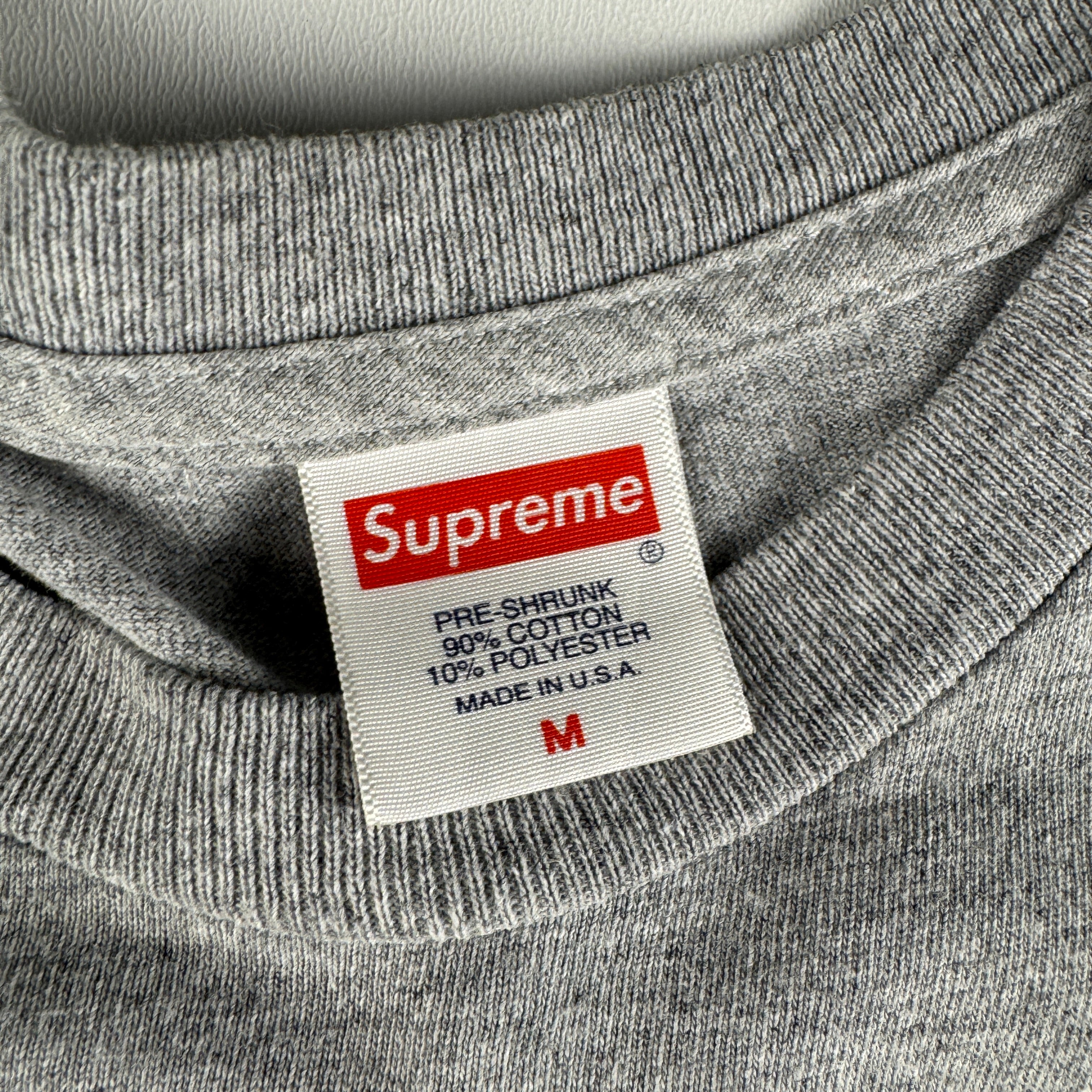 Supreme x Sekintani La Norihiro Boobies Grey Tee (M)