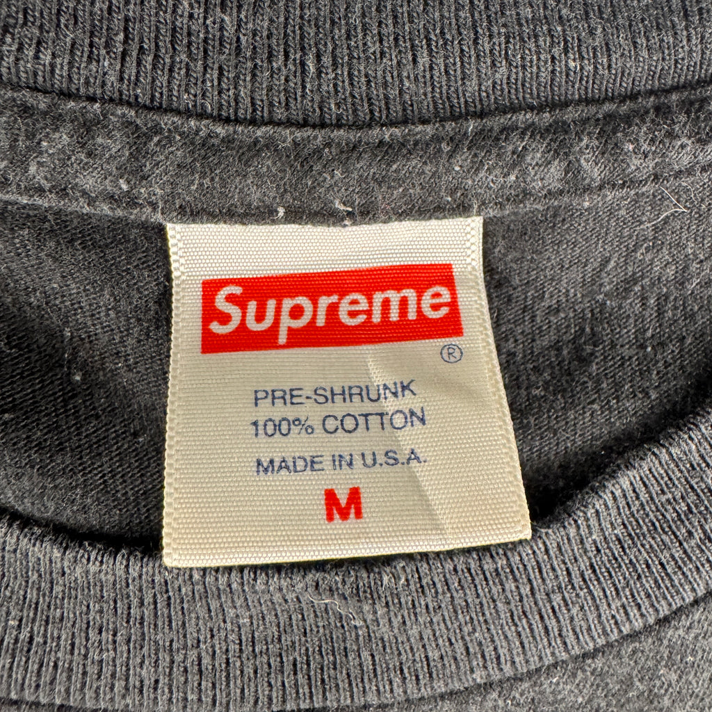 Supreme x Kaws Chalk Box Logo Black Tee (M)