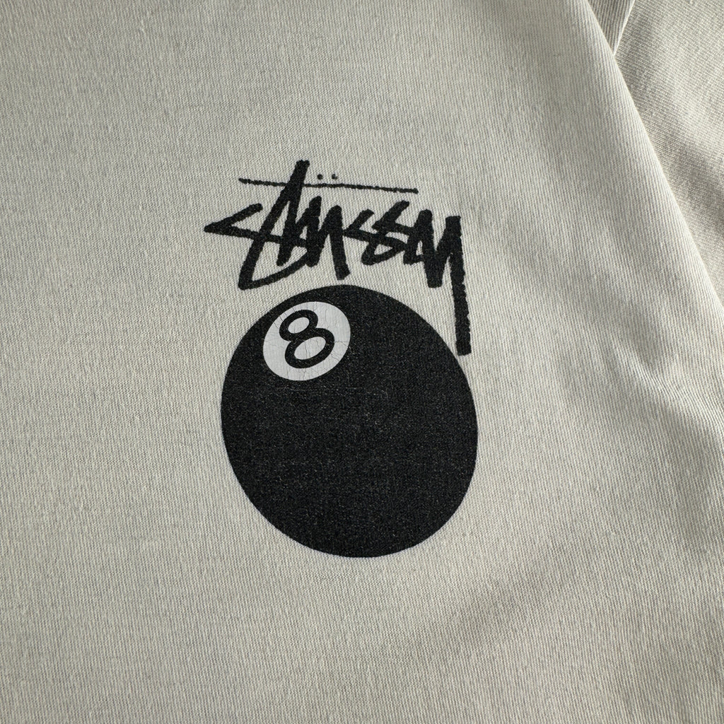 Stussy 8-Ball White Tee (M)