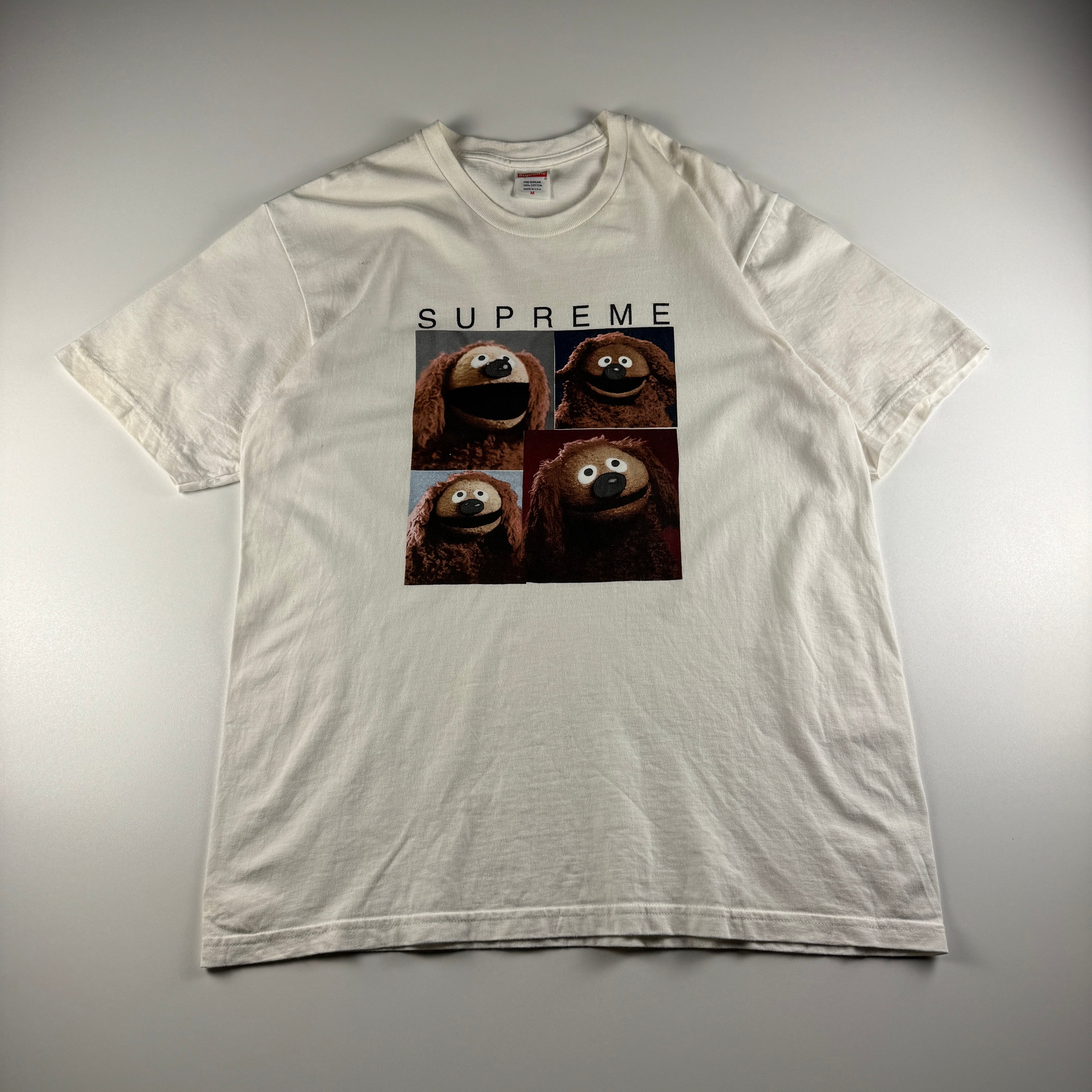 Supreme Rowlf White Tee (M)