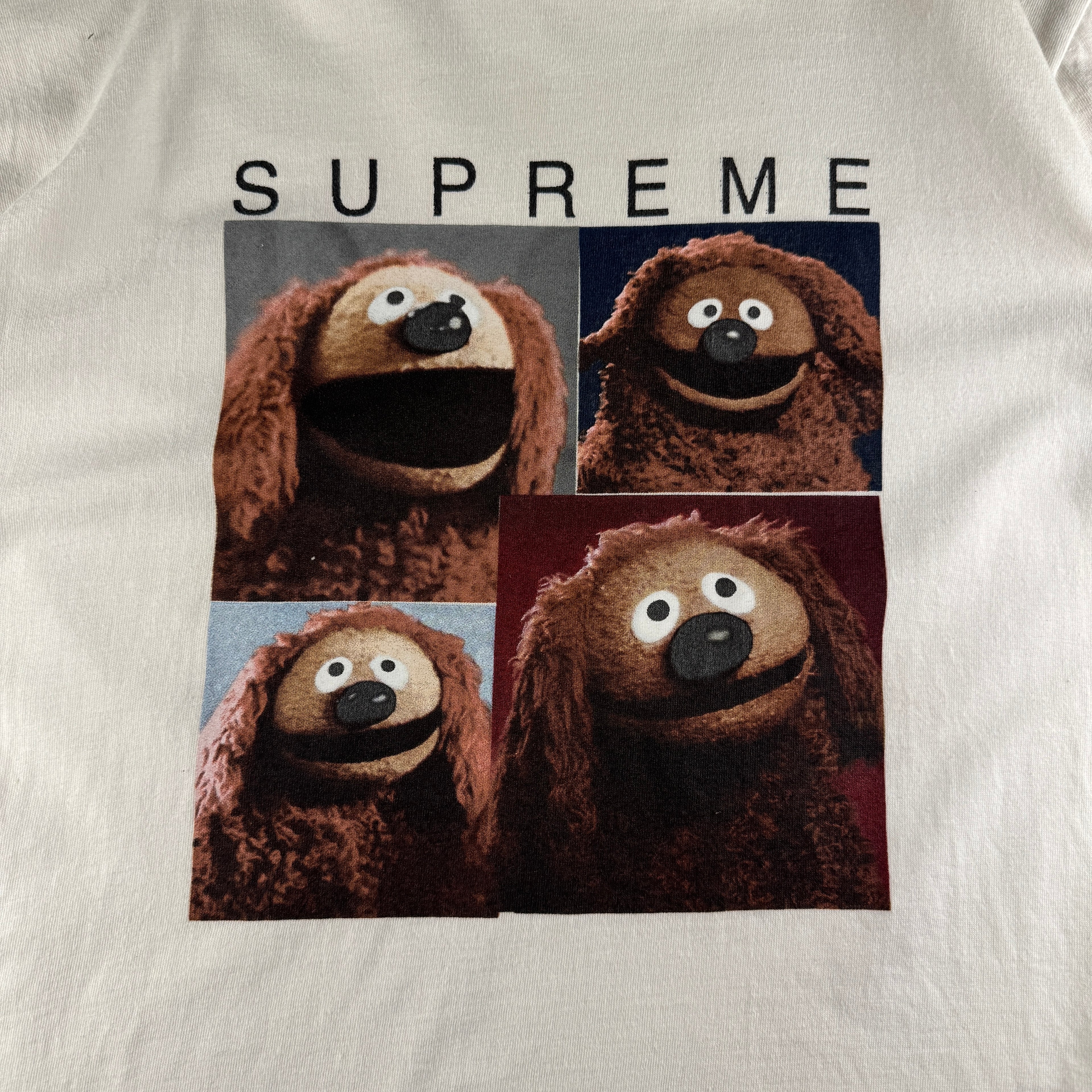 Supreme Rowlf White Tee (M)