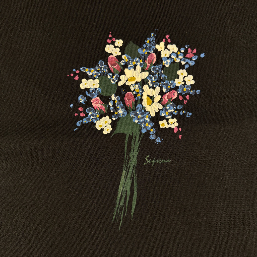 Supreme Flower Bouquet Black Tee (L)