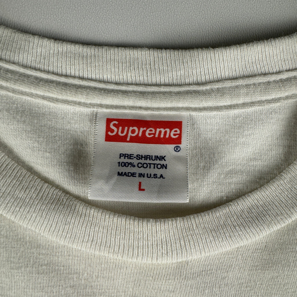 Supreme Out of Order White Tee (L)