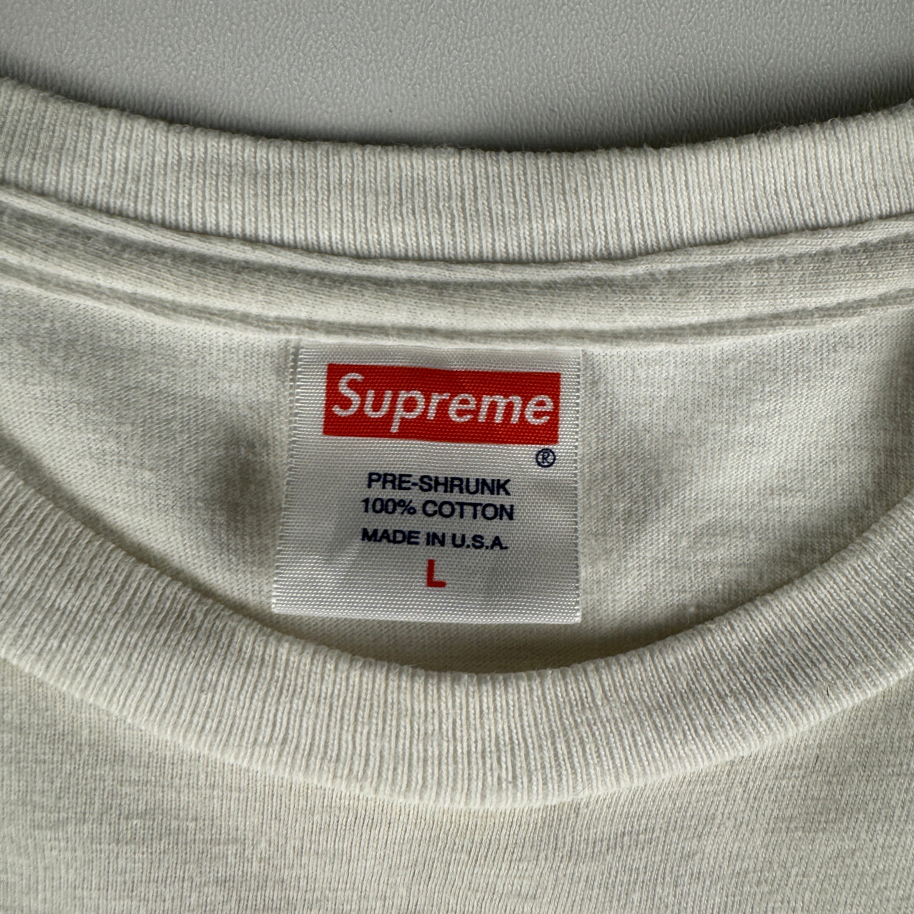 Supreme Out of Order White Tee (L)