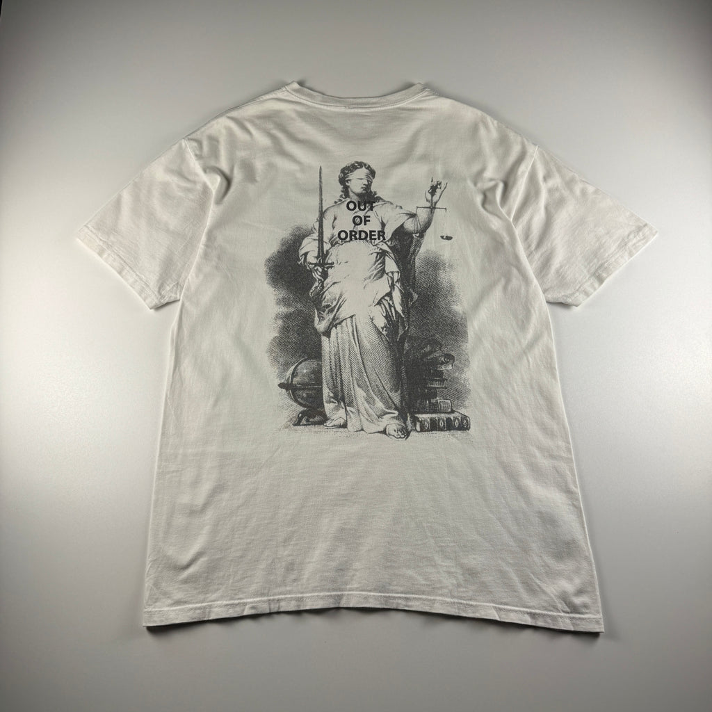 Supreme Out of Order White Tee (L)