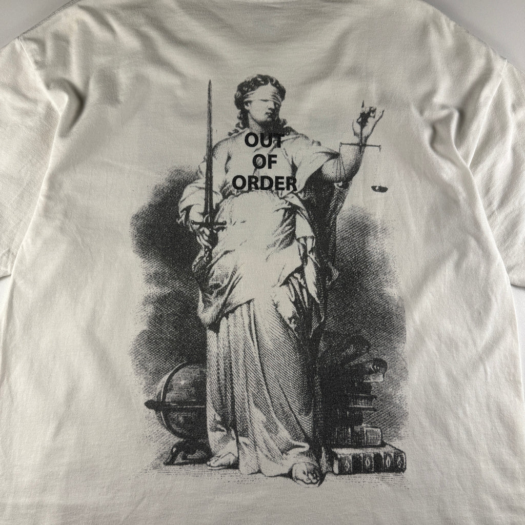 Supreme Out of Order White Tee (L)