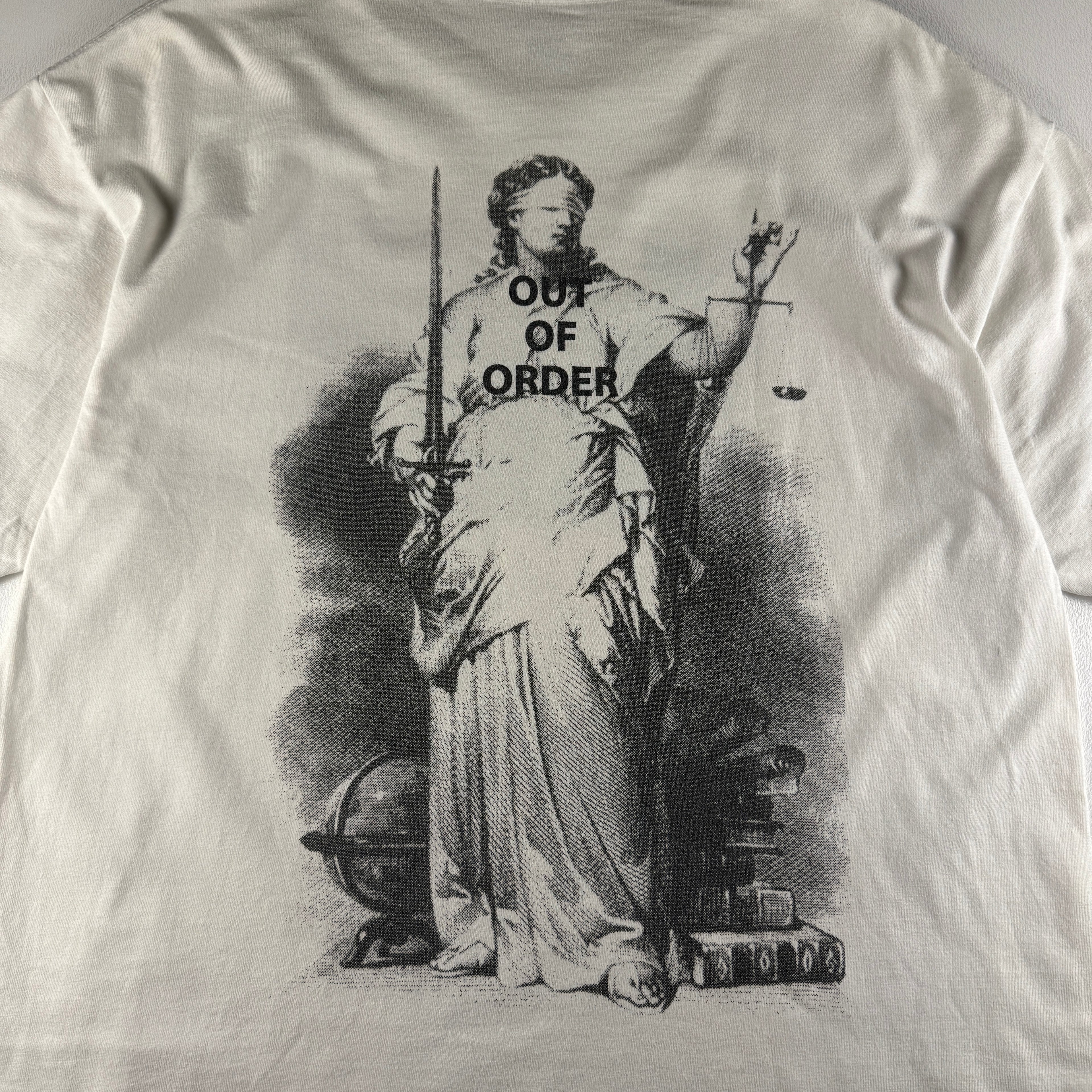 Supreme Out of Order White Tee (L)