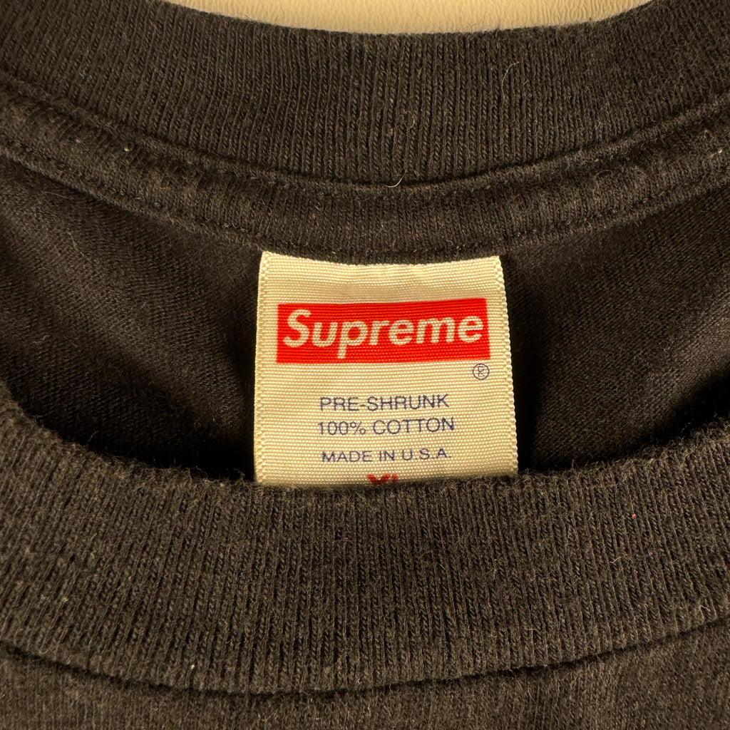 Supreme Tunnel Black Tee (XL)