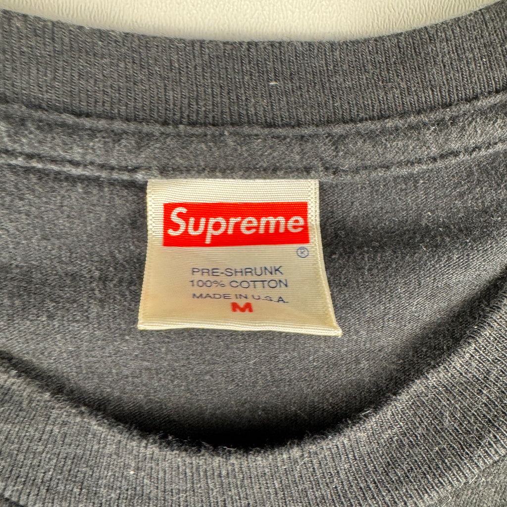 Supreme Stack Black Tee (M)