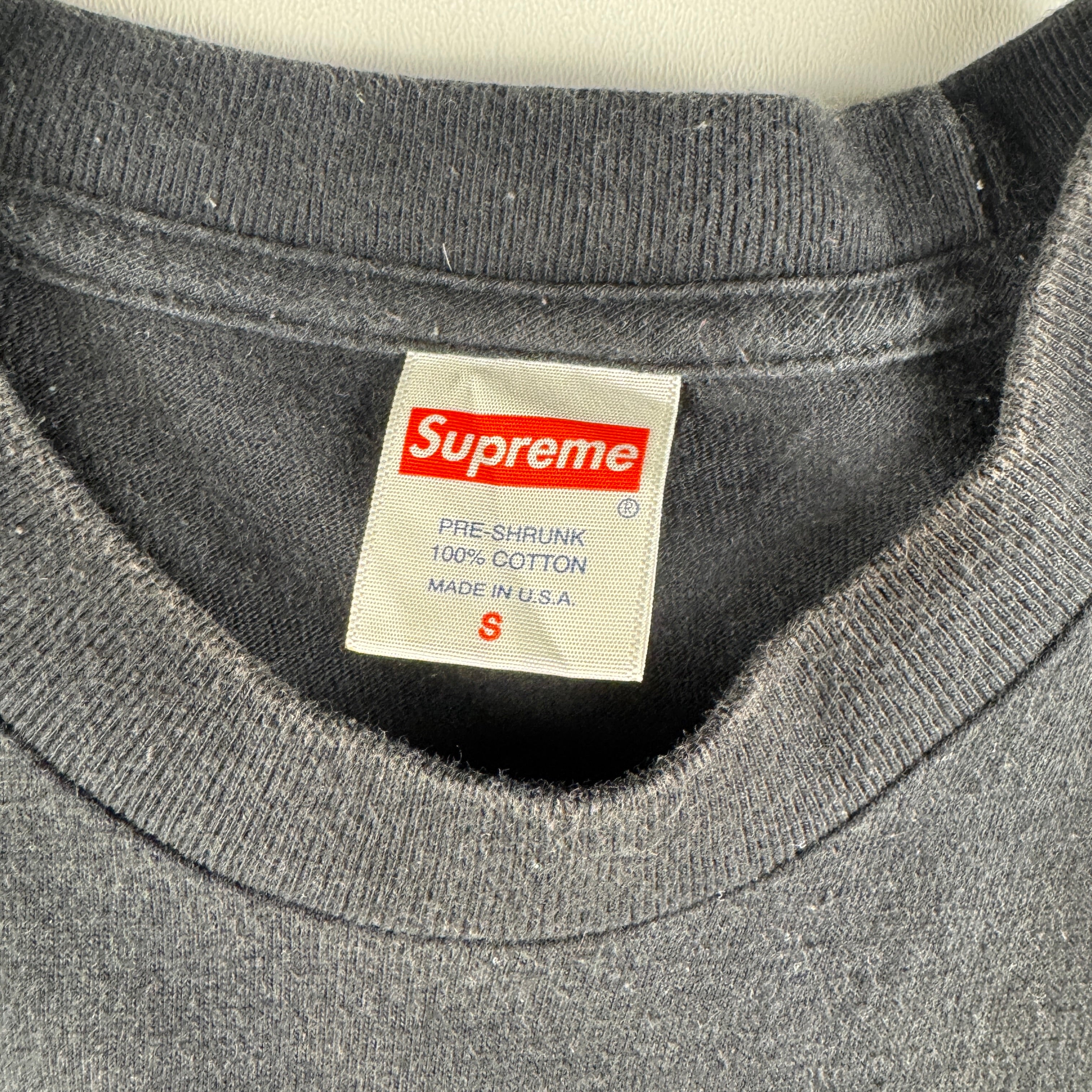 Supreme Christopher Wool 1995 Black Tee (S)
