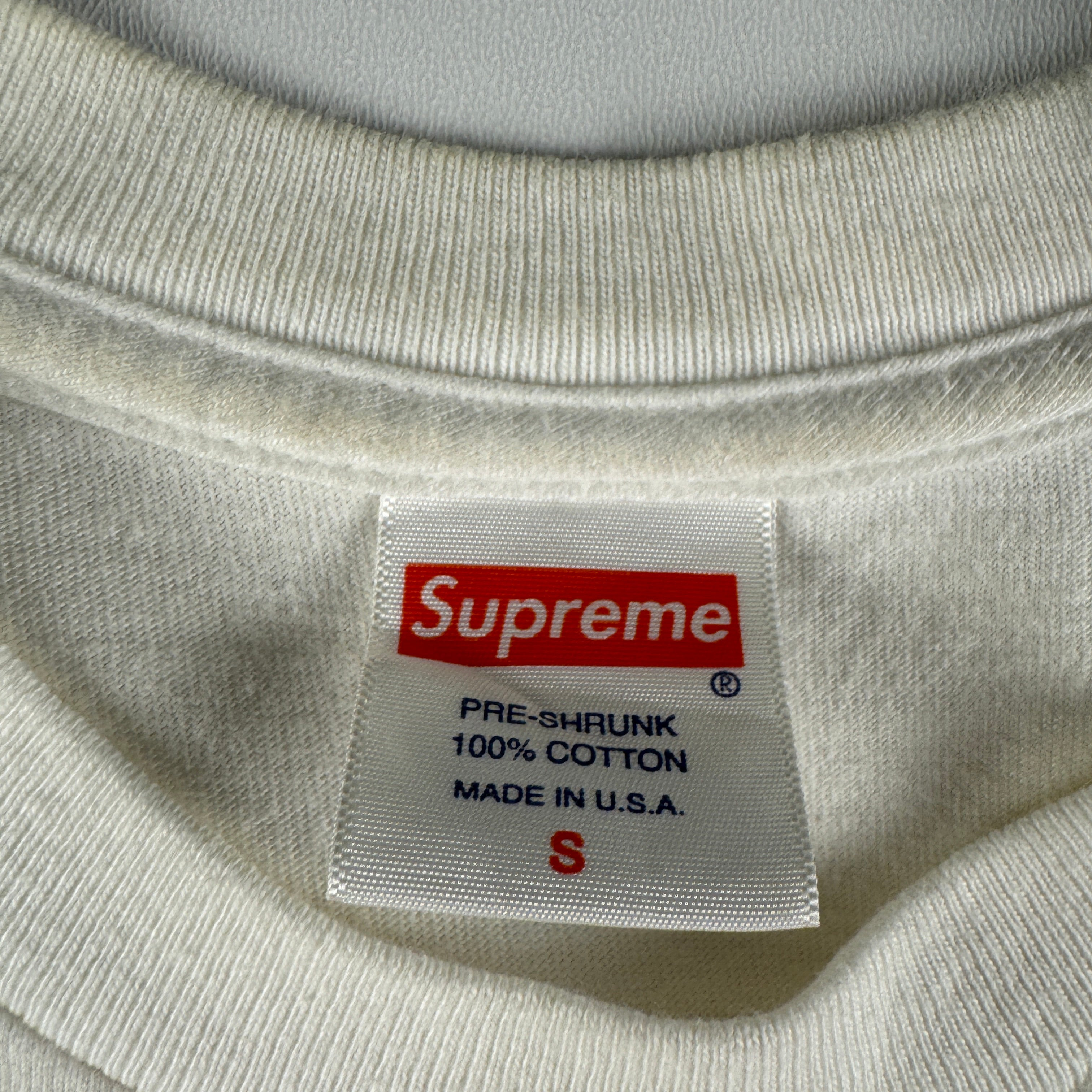 Supreme Jah Life in Dub White Tee (S)